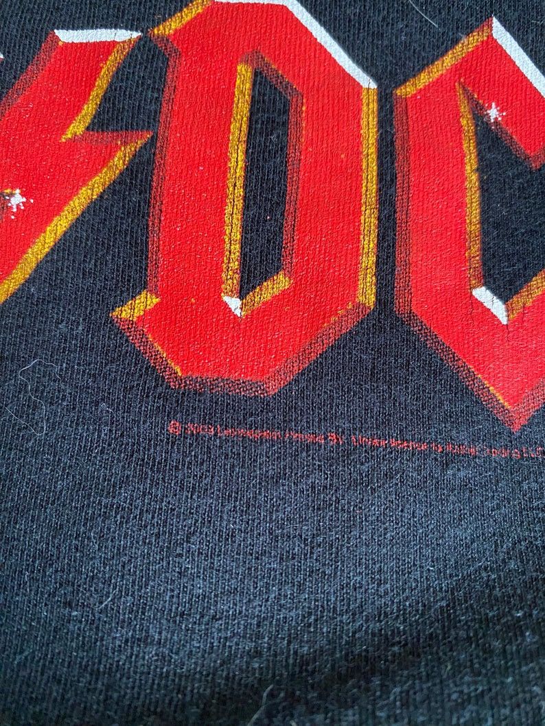 AC/DC Vintage 00's AC/DC T-shirt Size L / US 10 / IT 46 - 6 Thumbnail