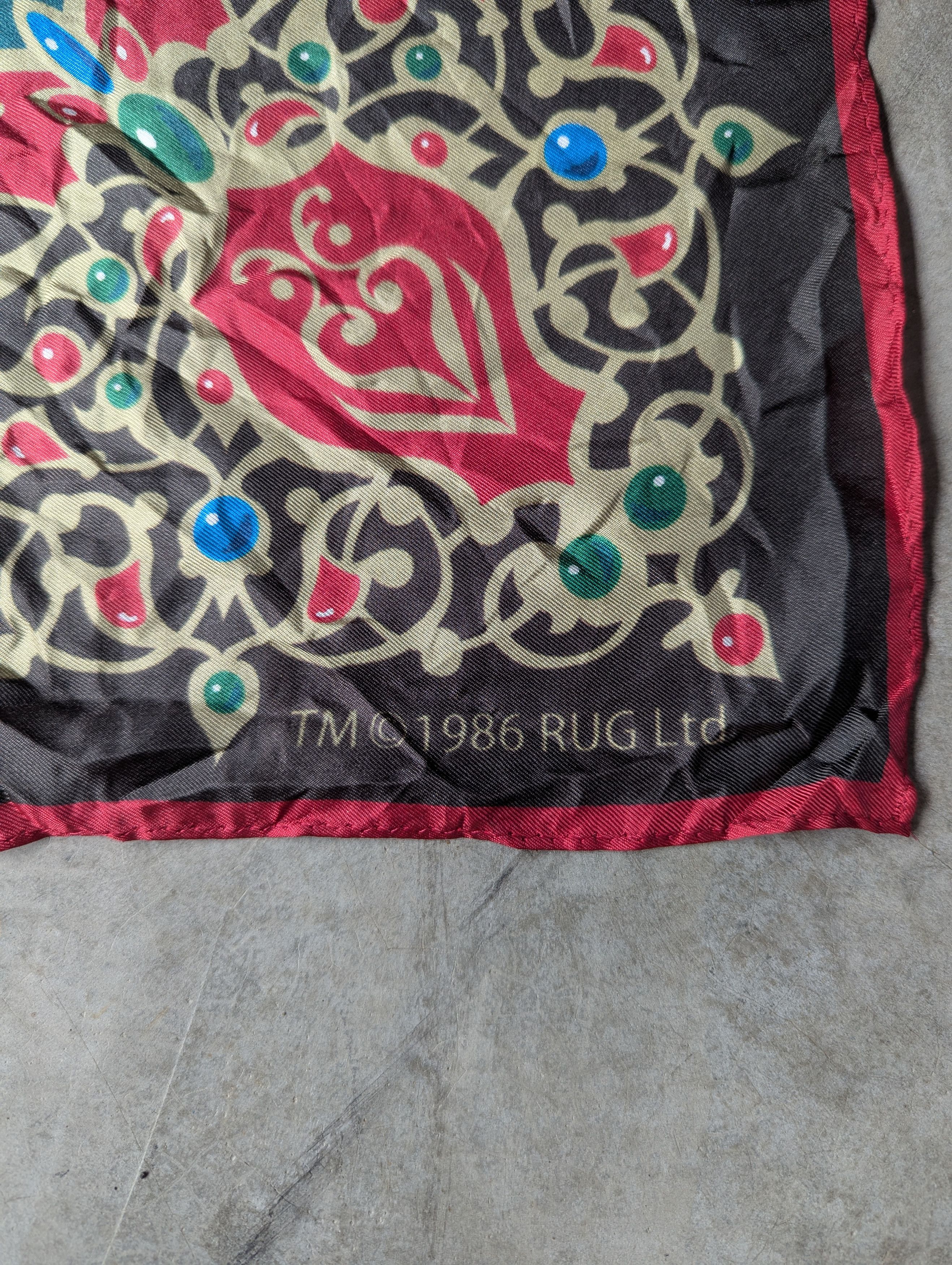Vintage Vintage Phantom Of The Opera Scarf TM 1986 Rug LTD Size ONE SIZE - 3 Thumbnail