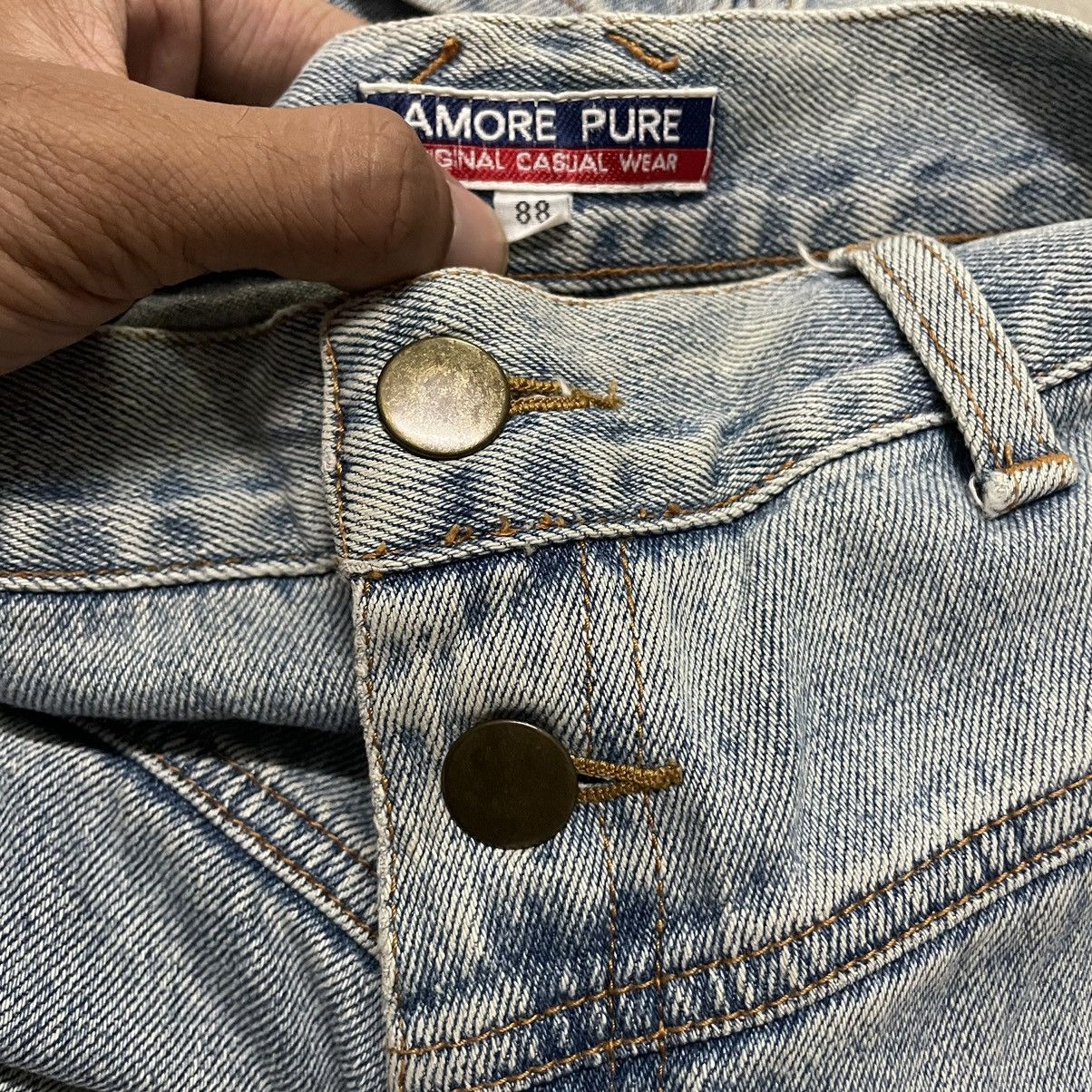 JNCO 🇯🇵 Y2K AMORE PURO "6 POCKETS" BAGGY JEANS Size US 44 / EU 60 - 12 Thumbnail