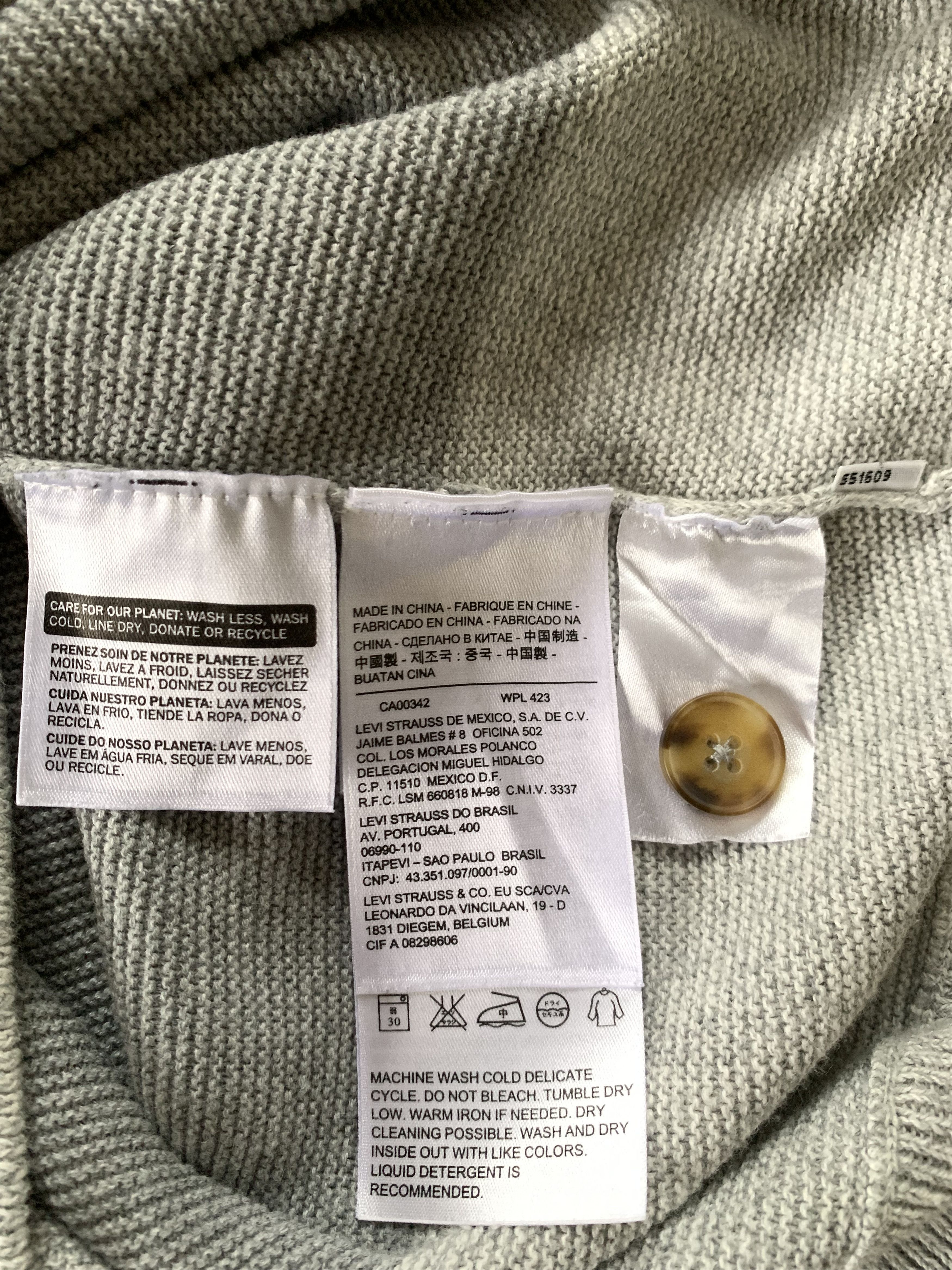 Levi's × Levi's Vintage Clothing Levi's Classic Casual Cotton Cardigan Size US L / EU 52-54 / 3 - 7 Thumbnail