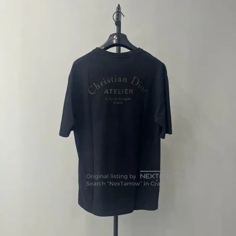 Dior Dior Black Cotton Short Sleeve Women's T. Size XS / US 0-2 / IT 36-38 - 2 Thumbnail