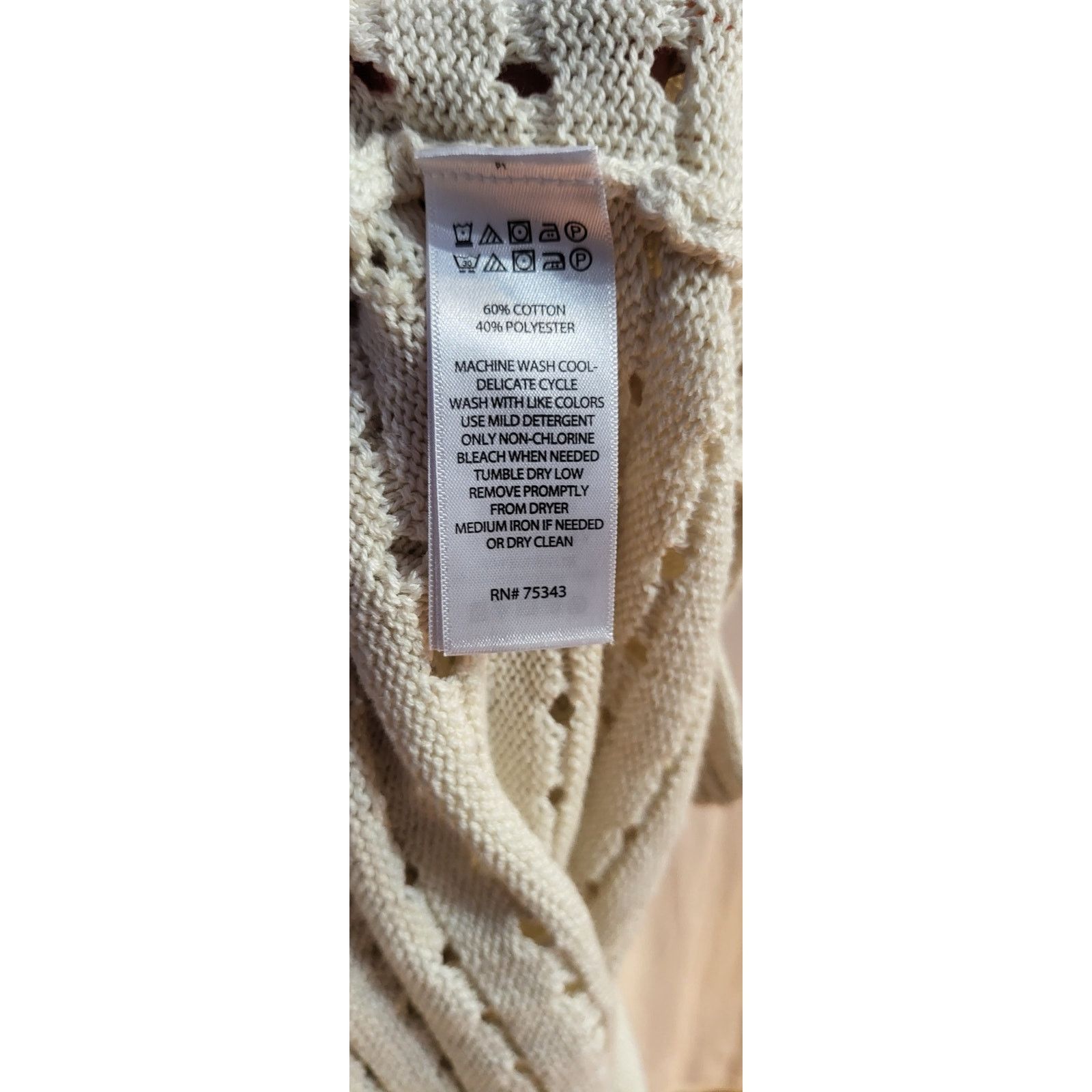 Joie Joie Open Knit Collared Sweater Beige Size Small Size S / US 4 / IT 40 - 4 Thumbnail