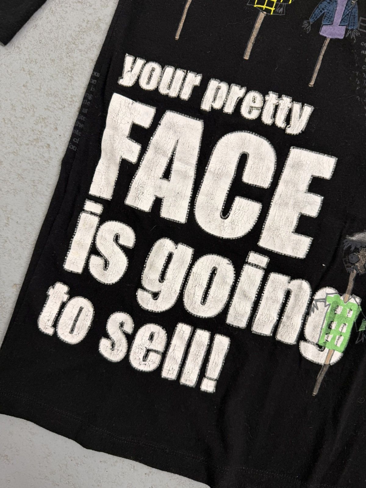 John Galliano Vintage 00s John Galliano Your Pretty Face is Going To Sell Size S / US 4 / IT 40 - 3 Thumbnail