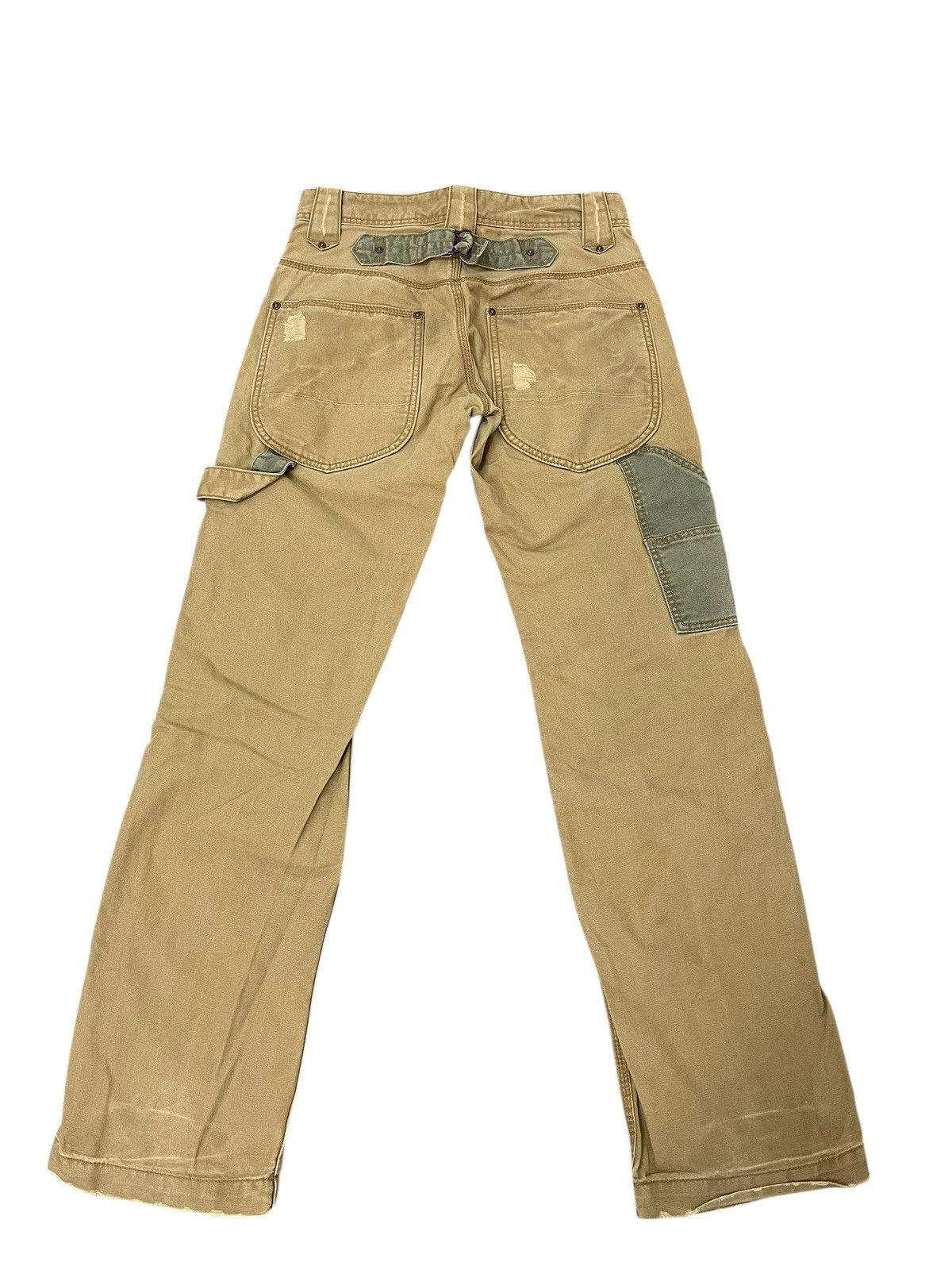 Japanese Brand Double Knee Urban Craft Cotton Duck Carpenter Regular 4🟦0 Size US 29 - 2 Thumbnail