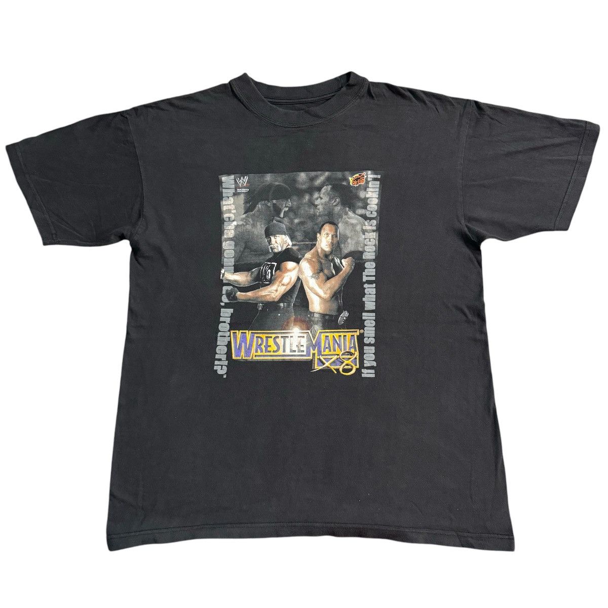 Vintage Hulk Hogan vs The Rock Wrestle Mania