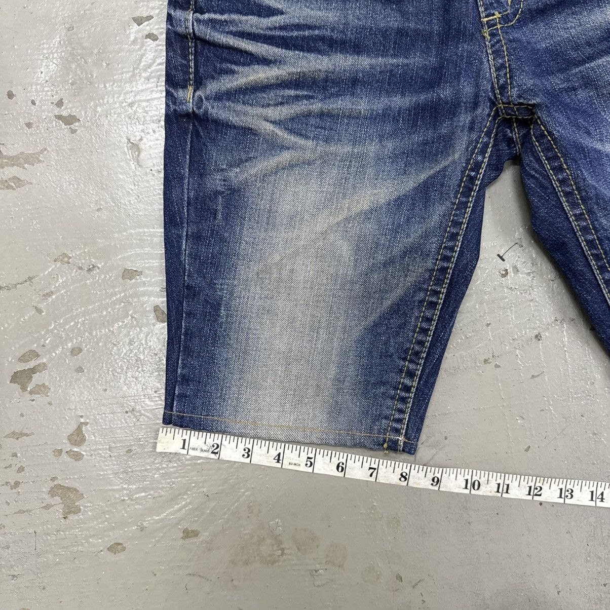Hysteric Glamour Yoshitomo Nara X Lolita Jeans Denim Short Pants Sagging Size 25" / US 0 / IT 36 - 7 Thumbnail