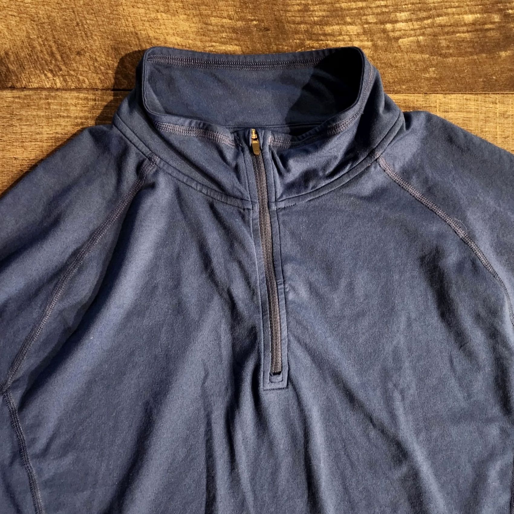 Vintage REI Co-Op 1/4 Zip Pullover Men XL Performance Blue Activewear Sweatshirt Size US XL / EU 56 / 4 - 4 Thumbnail