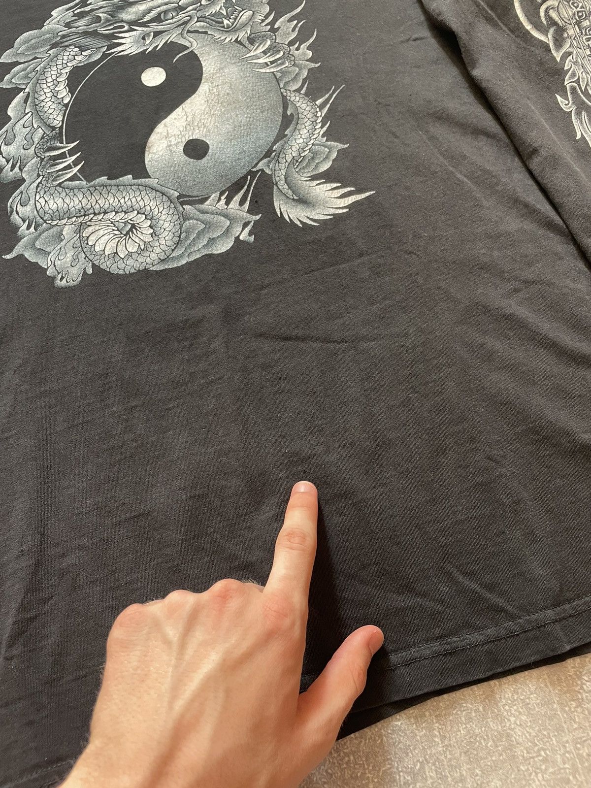 Affliction × JNCO Vintage Affliction Style Dragon 🐉 Long Sleeve Shirt Size US XL / EU 56 / 4 - 12 Thumbnail