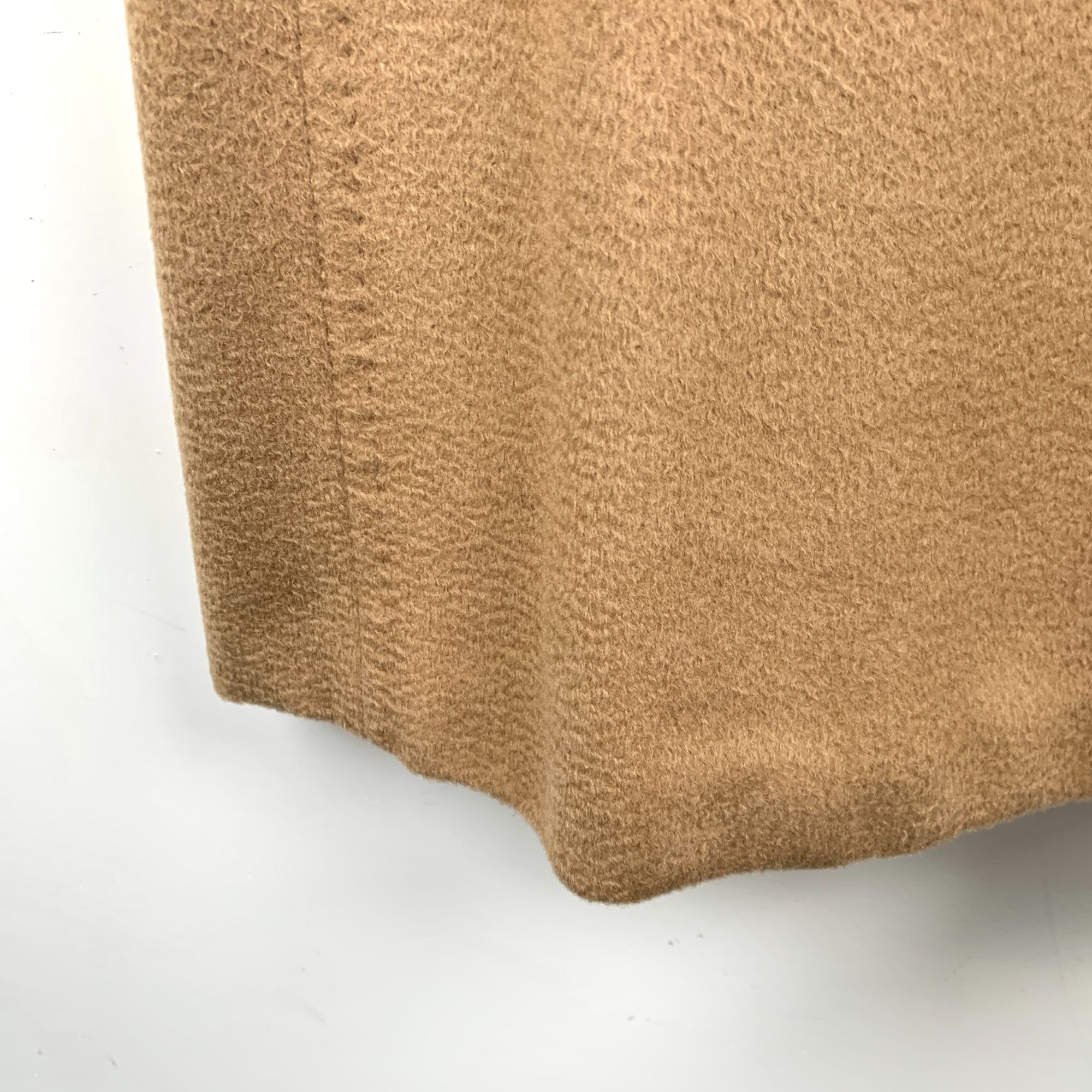 Max Mara Max Mara Camel Wool Blend Long Coat With Belted Back Size L / US 10 / IT 46 - 5 Thumbnail