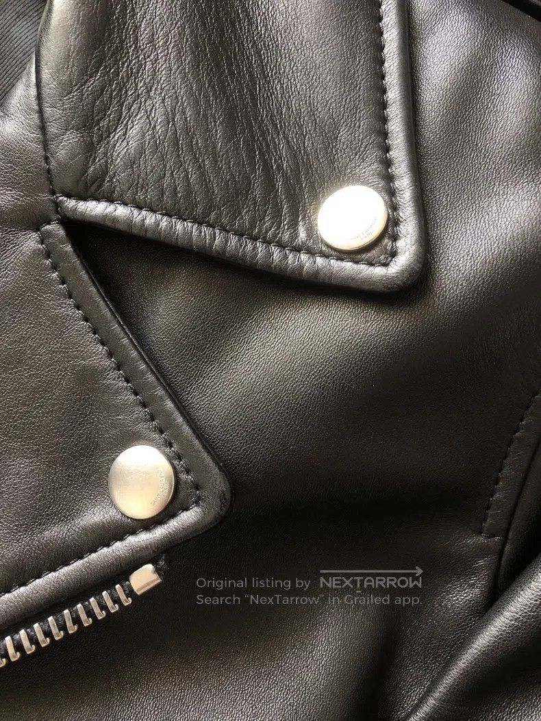 Saint Laurent Paris Saint Laurent Paris Leather Jacket Size US S / EU 44-46 / 1 - 5 Thumbnail