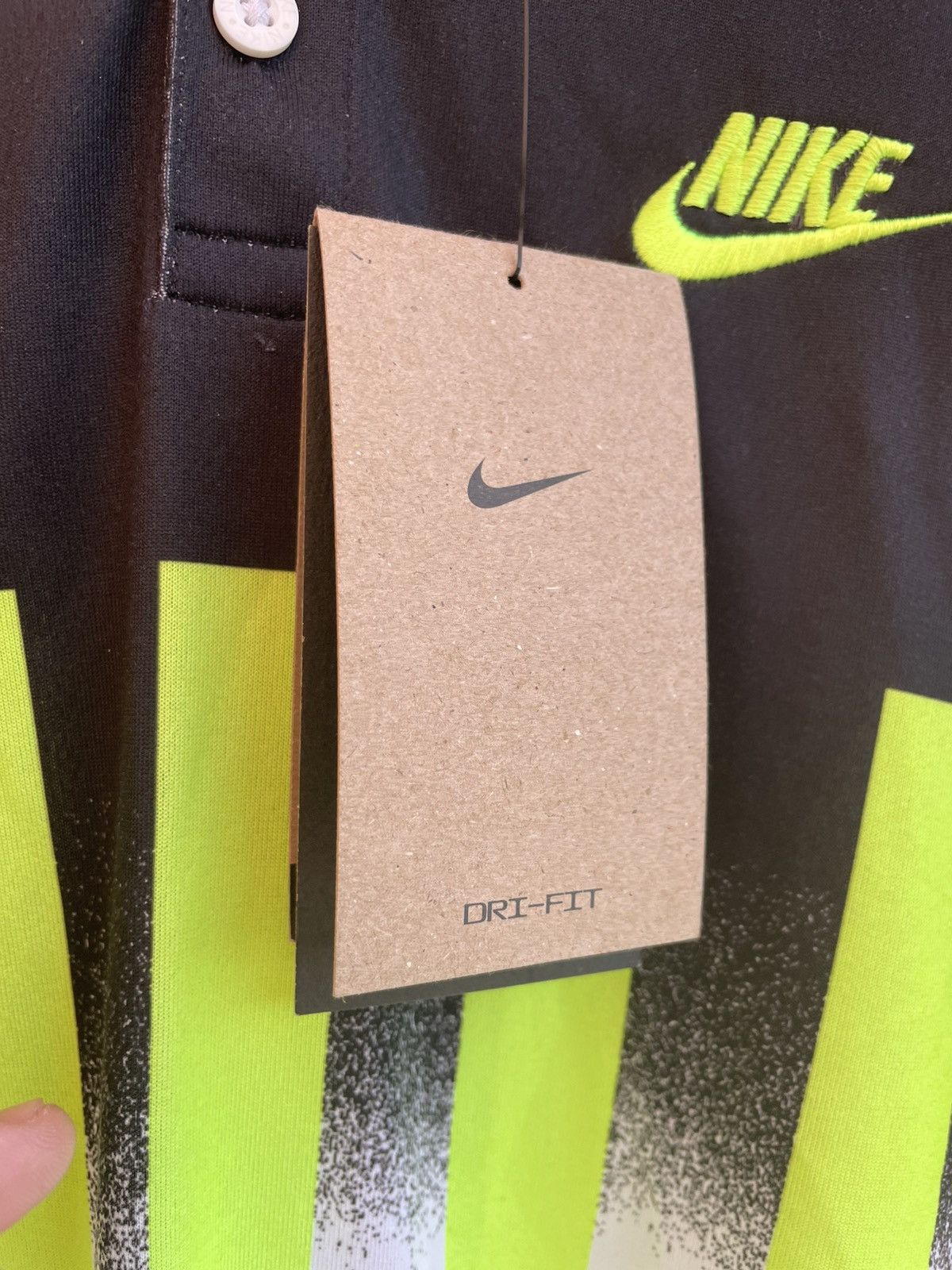 Nike Nike Re-Issue Polo Size S Black Volt Tennis Challenge Agassi Size US S / EU 44-46 / 1 - 4 Thumbnail
