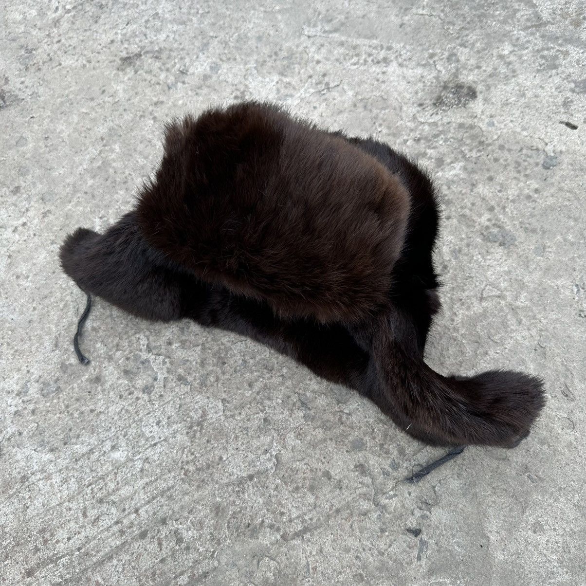 Other Vintage Japanese Style USSR Hat Shapka Ushanka Fur Cap Size ONE SIZE - 5 Thumbnail