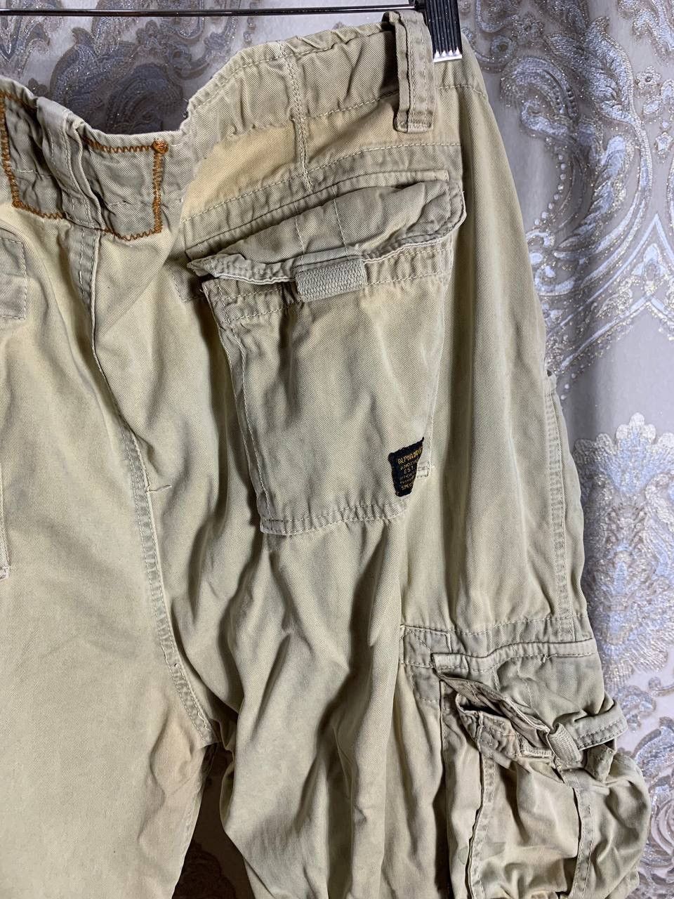 Alpha Industries × Vintage VERY RARE ALPHA INDUSTRIES CARGO PANTA GORPCORE Y2K USA 90s Size US 38 / EU 54 - 11 Thumbnail