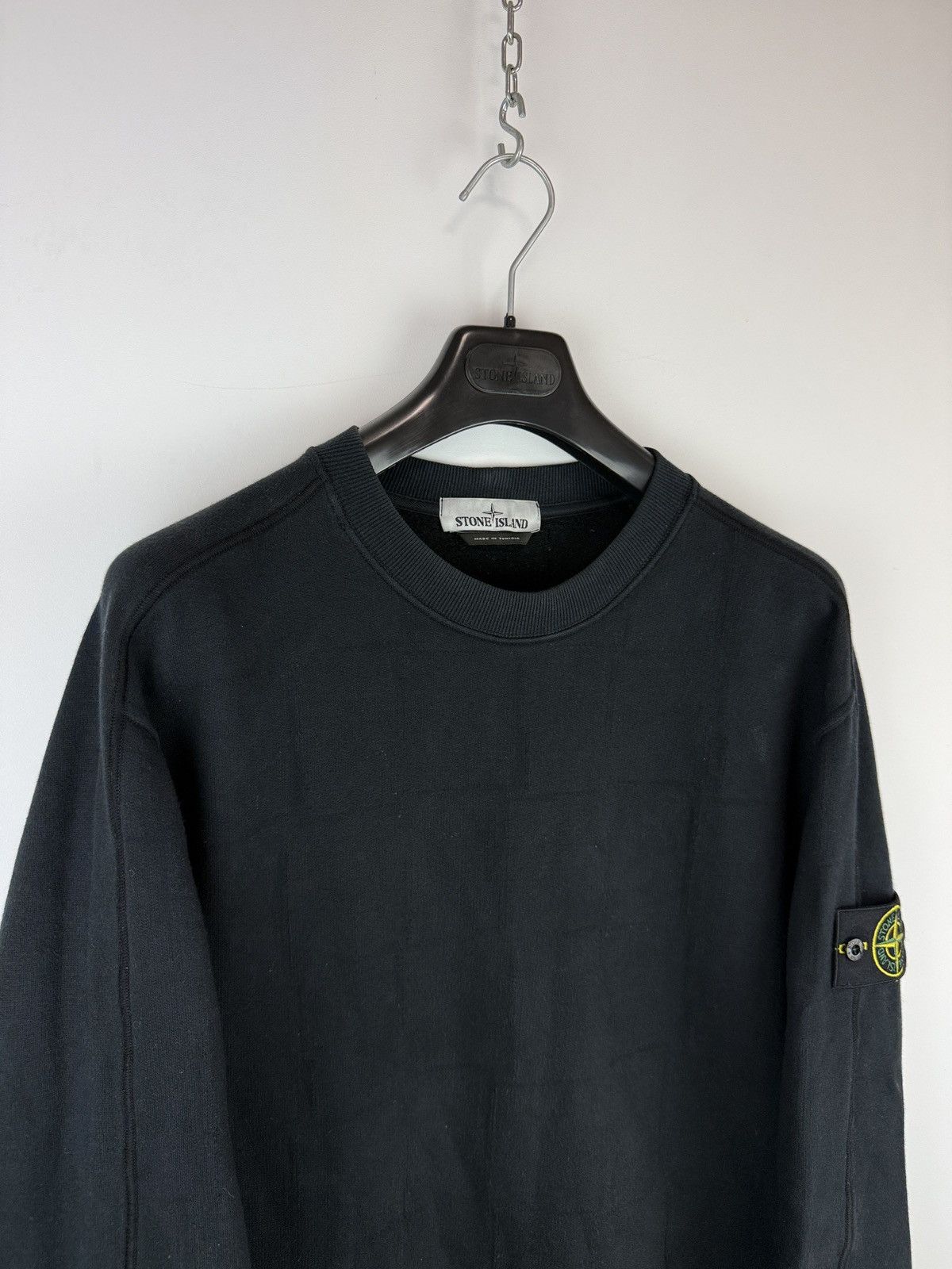Stone Island Black Stone Island crewneck sweatshirt Size US XXL / EU 58 / 5 - 4 Thumbnail