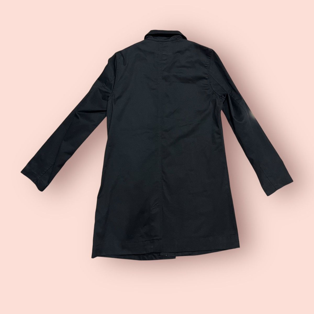 Issey Miyake × Japanese Brand × Tete Homme VINTAGE TETE HOMME SINGLE LAYER COTTON TRENCH COAT Size US S / EU 44-46 / 1 - 6 Thumbnail