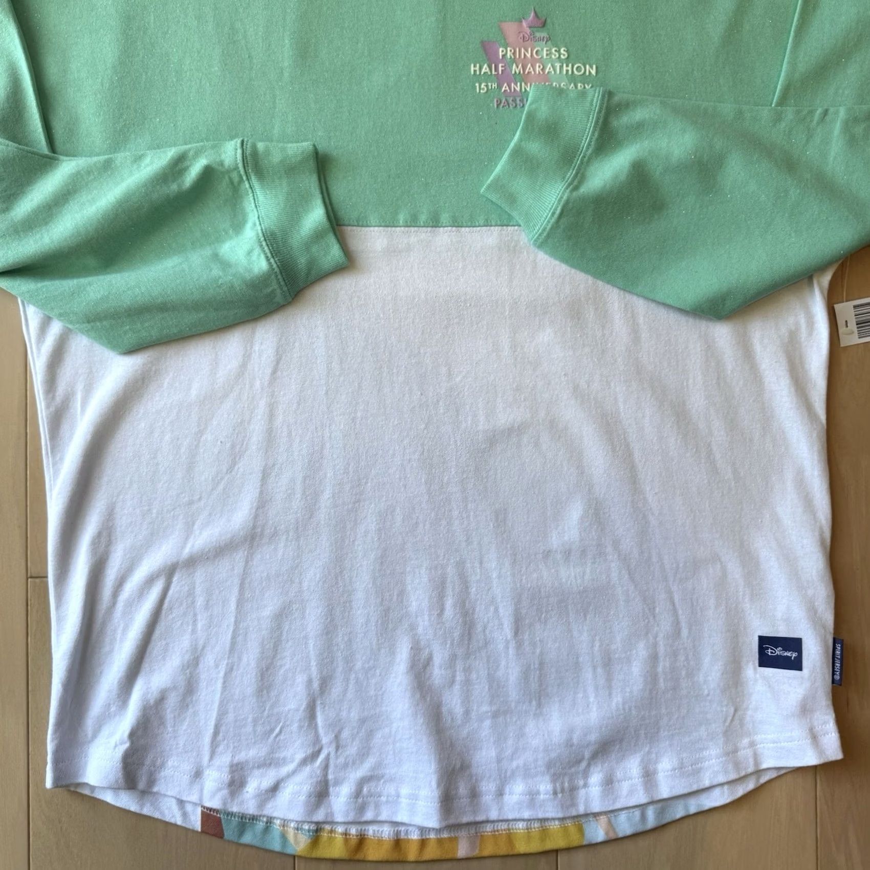 Disney Disney Parks RunDisney Passholder Spirit Jersey Shirt Small Multicolor Princess Womens Size US S / EU 44-46 / 1 - 5 Thumbnail