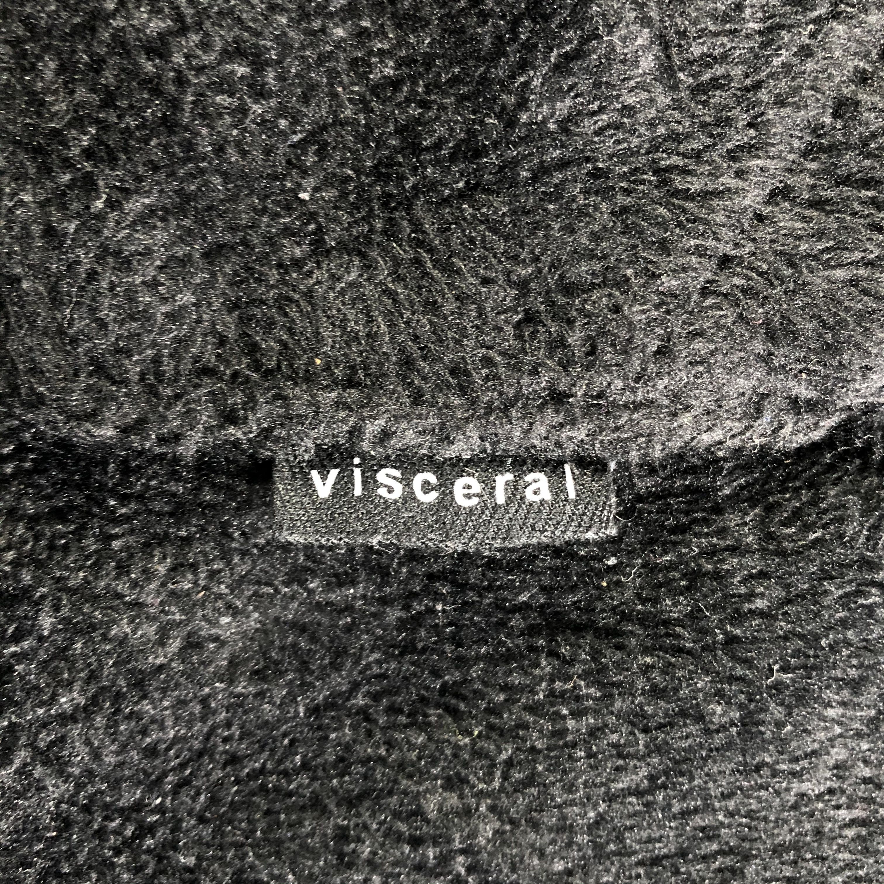 Japanese Brand Visceral Black Hoodie Fleece Sweater F340 Size US M / EU 48-50 / 2 - 6 Thumbnail