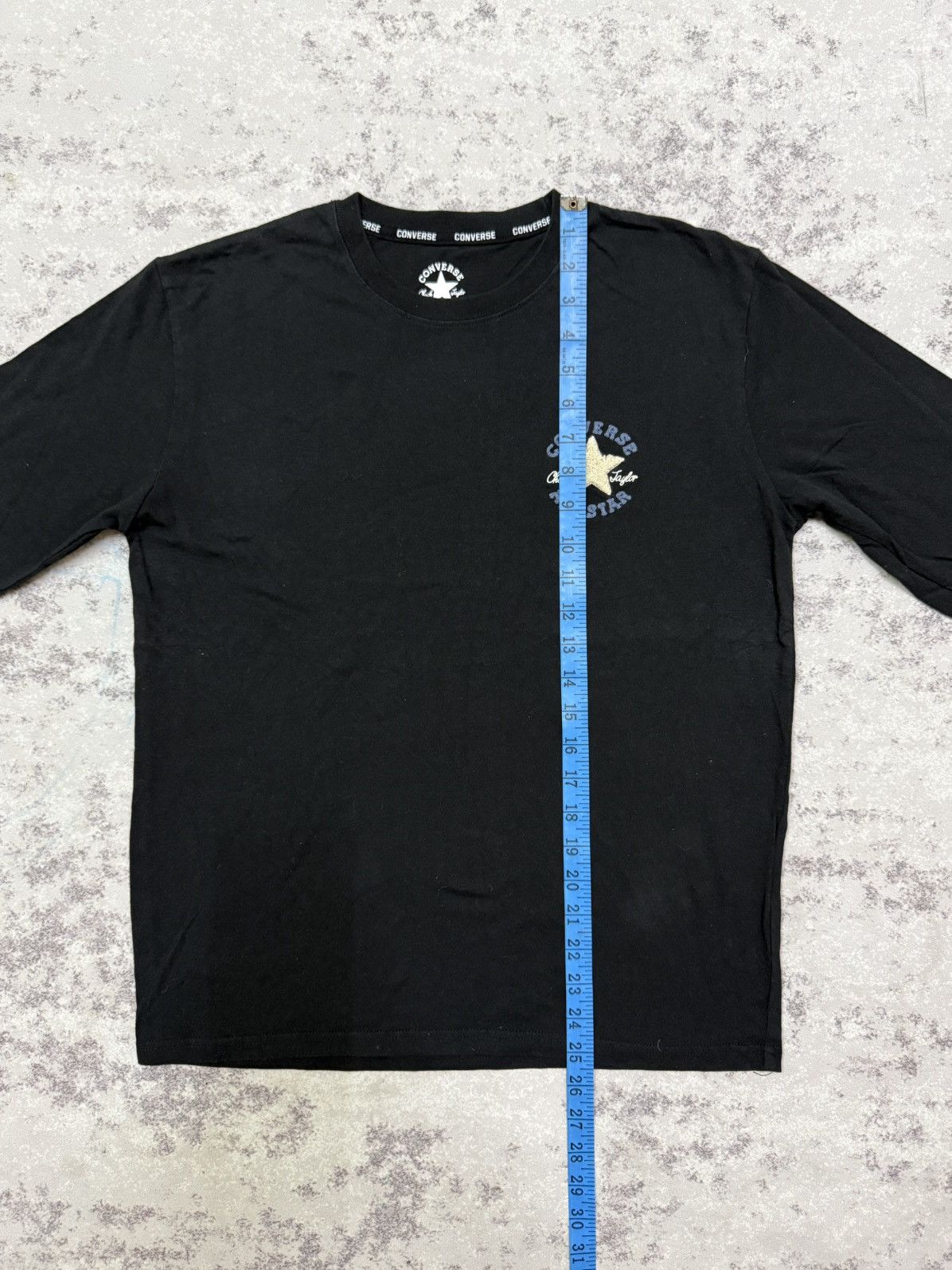 Converse Vintage Y2K Converse Velvet Small logo Longsleeve Tshirt Size US S / EU 44-46 / 1 - 13 Thumbnail