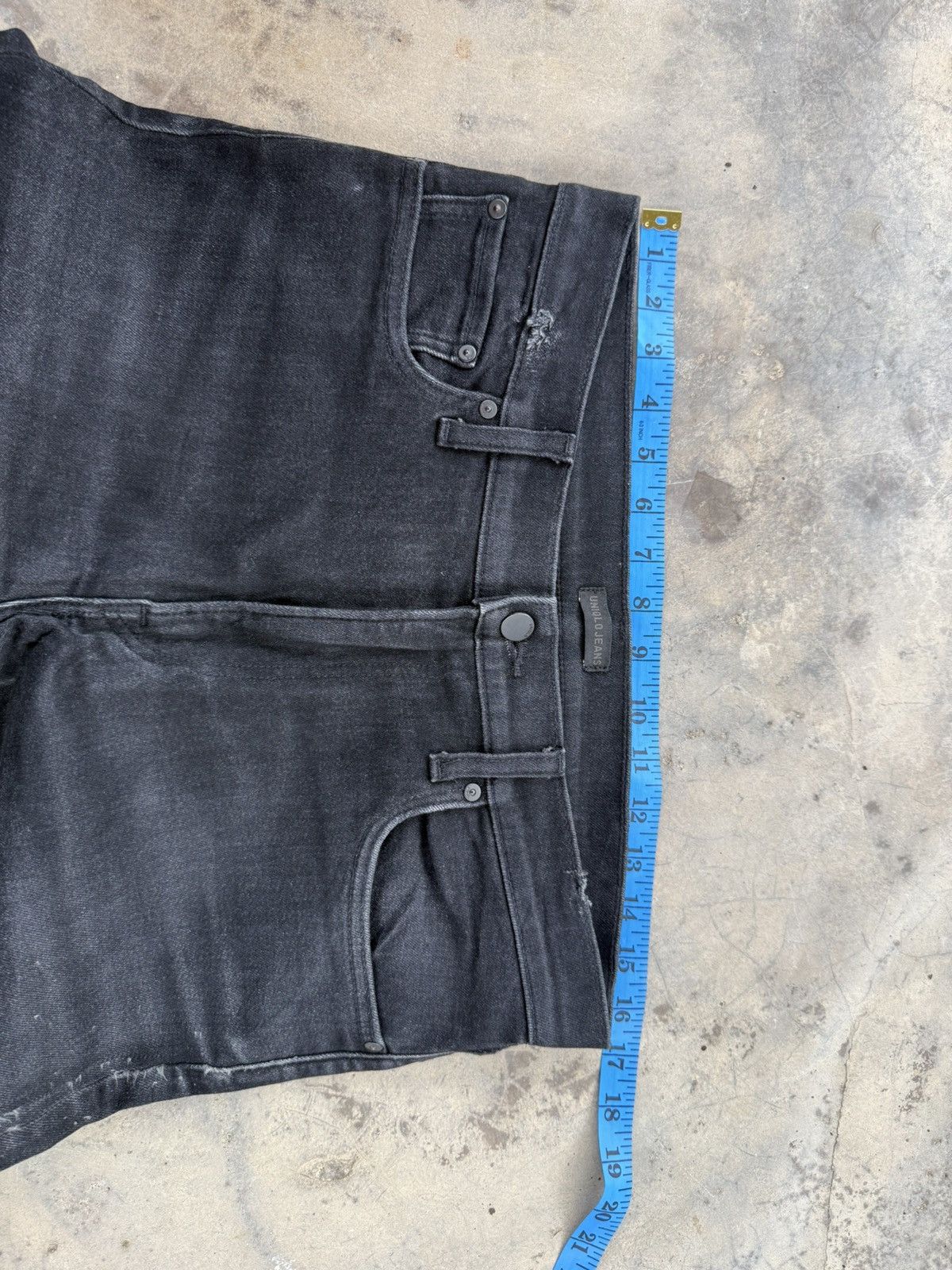 Japanese Brand VINTAGE JAPAN SKINNY BLACK JEAN DENIM PANTS Size US 33 - 5 Thumbnail
