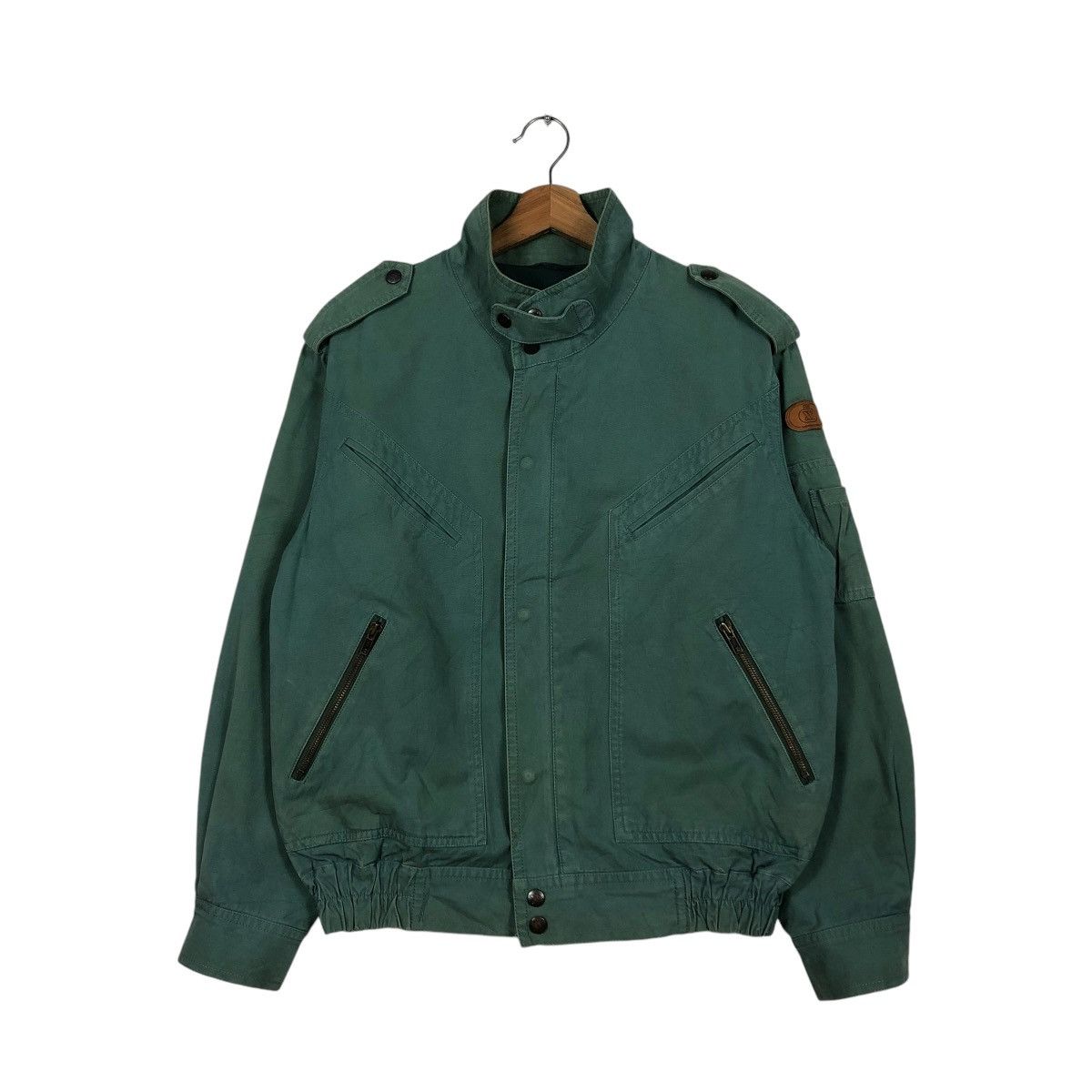 Japanese Brand 🔥VINTAGE BOMBER JACKET IXI:Z BONDAGE PARACHUTE ISSEY MIYAKE Size US M / EU 48-50 / 2 - 3 Thumbnail