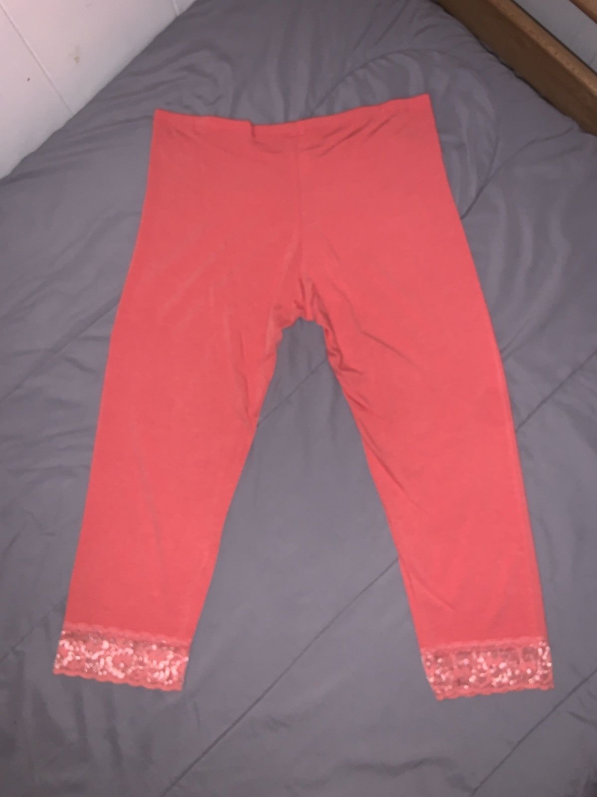 Other Women’s Pink Leggings - Size Medium x2 - Check Measurements Size 26" / US 2 / IT 38 - 2 Thumbnail