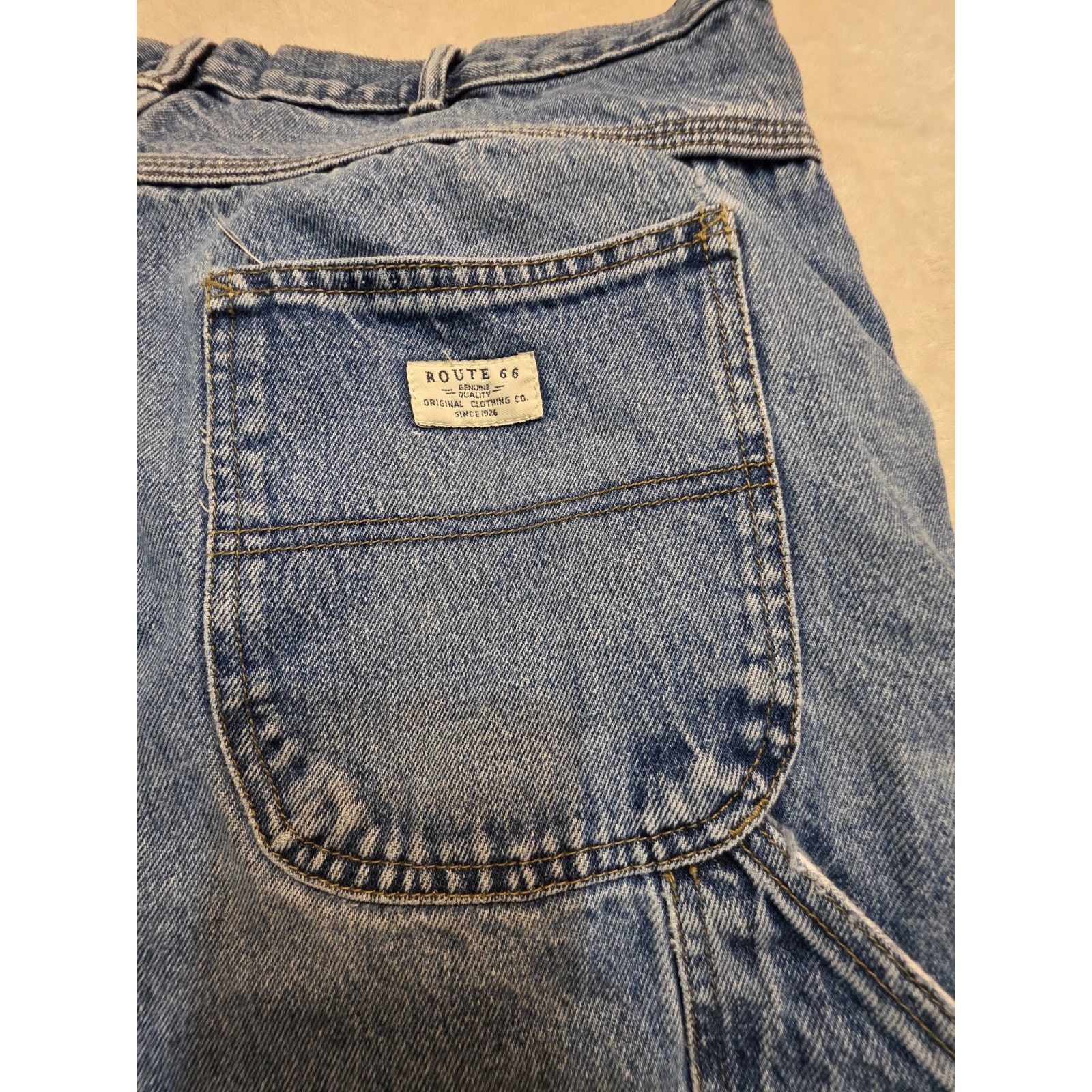 Route 66 Route 66 Men's Size 40 Blue Denim Jorts Size US 40 / EU 56 - 3 Thumbnail