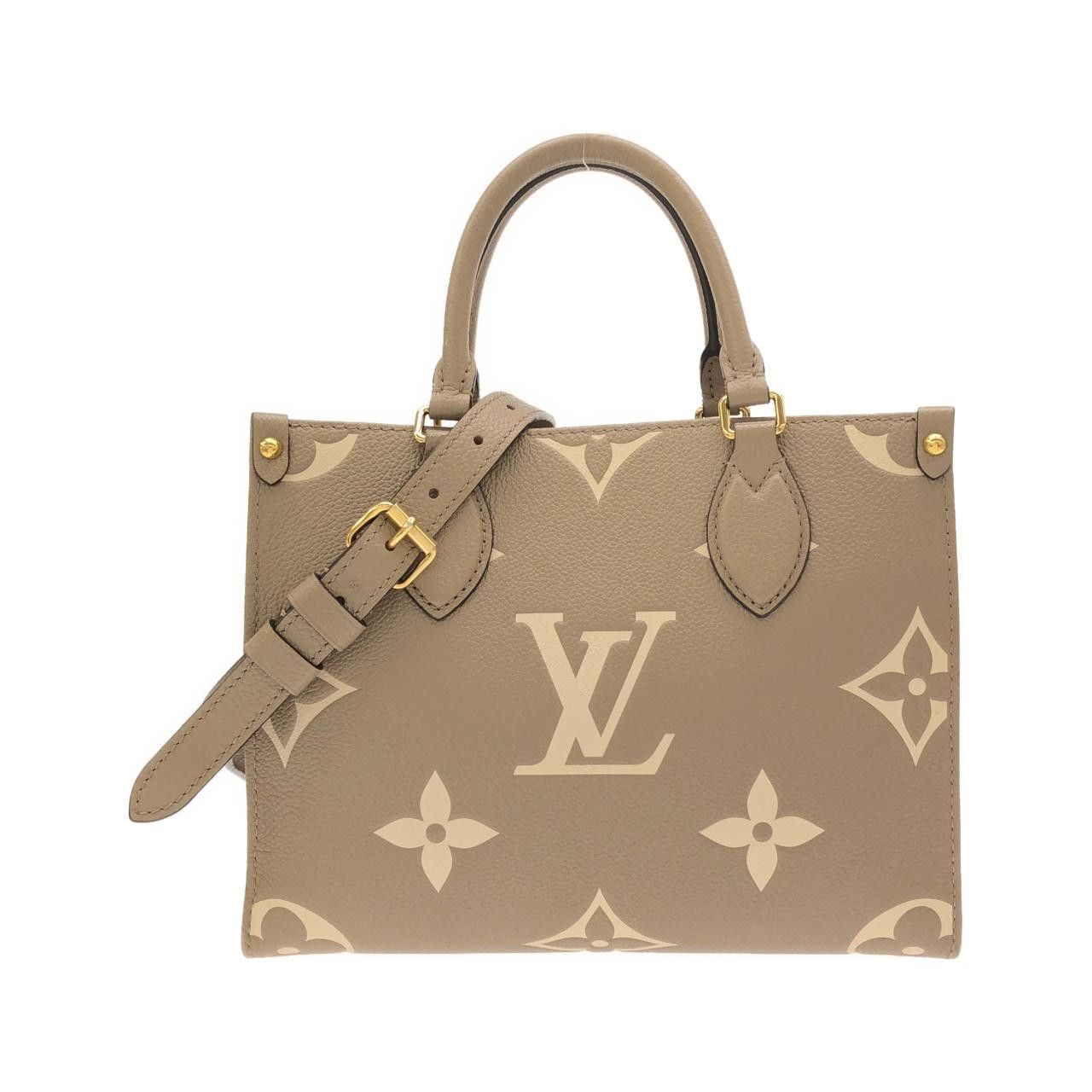 Louis Vuitton Louis Vuitton Louis Vuitton OnTheGo Monogram Empreinte Bag Leather Tote Bag M45779 DUTY FREE for USA Size ONE SIZE - 1 Thumbnail
