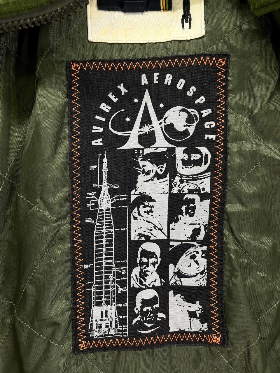 Avirex Vintage Avirex Aerospace Punk Style Varsity Jacket Size US L / EU 52-54 / 3 - 8 Thumbnail