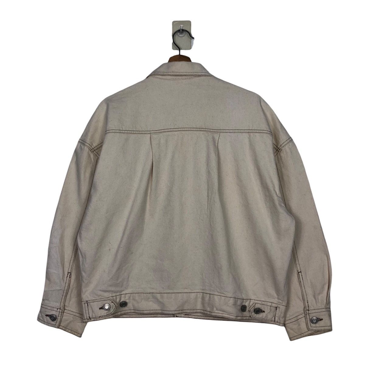 Vintage 📌Vintage Cropped Biker Jacket Double Pocket Issey Miyake Size US M / EU 48-50 / 2 - 9 Thumbnail