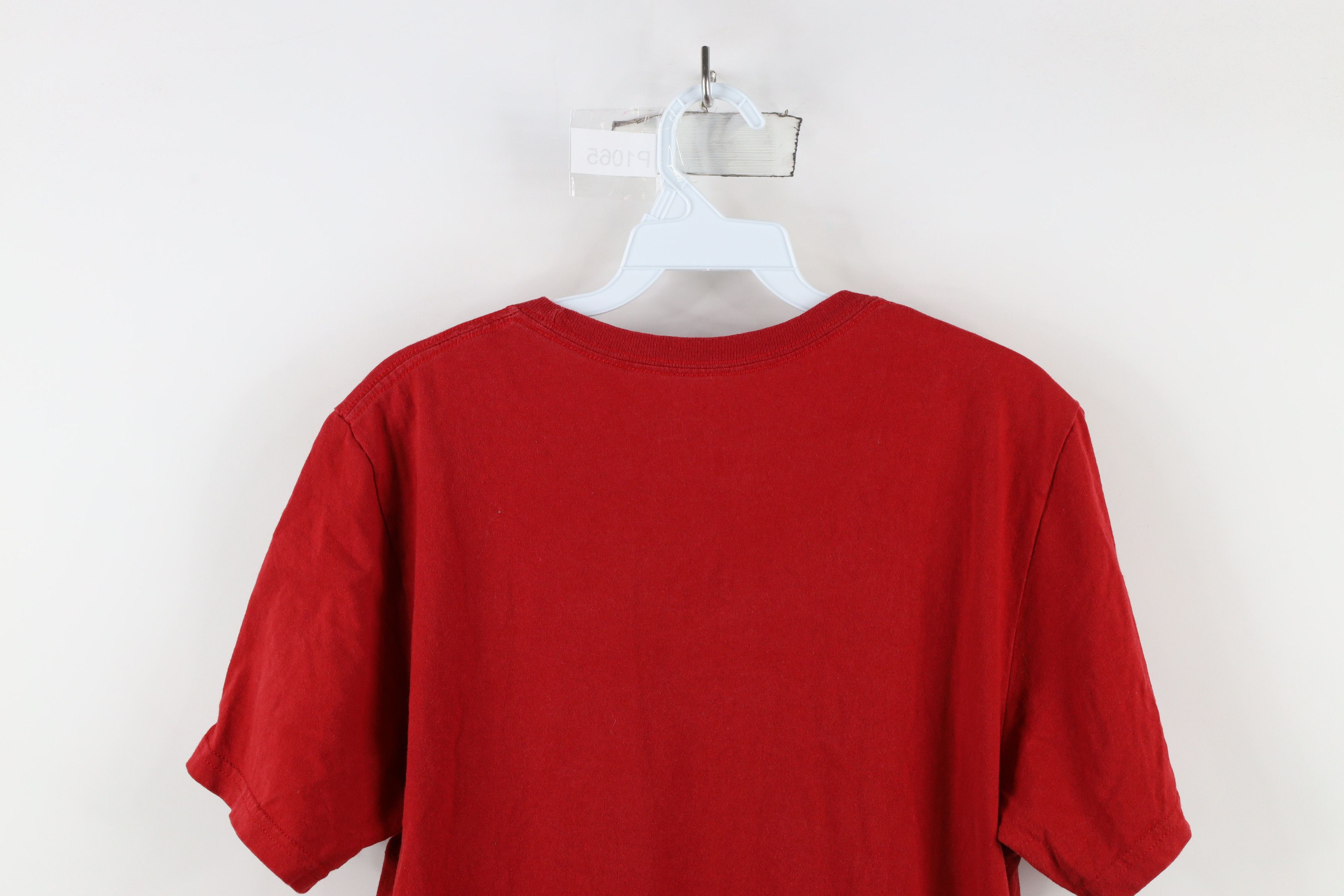 Adidas × Vintage Adidas Spell Out MLS New York Red Bull Soccer T-Shirt Red Size US M / EU 48-50 / 2 - 9 Thumbnail