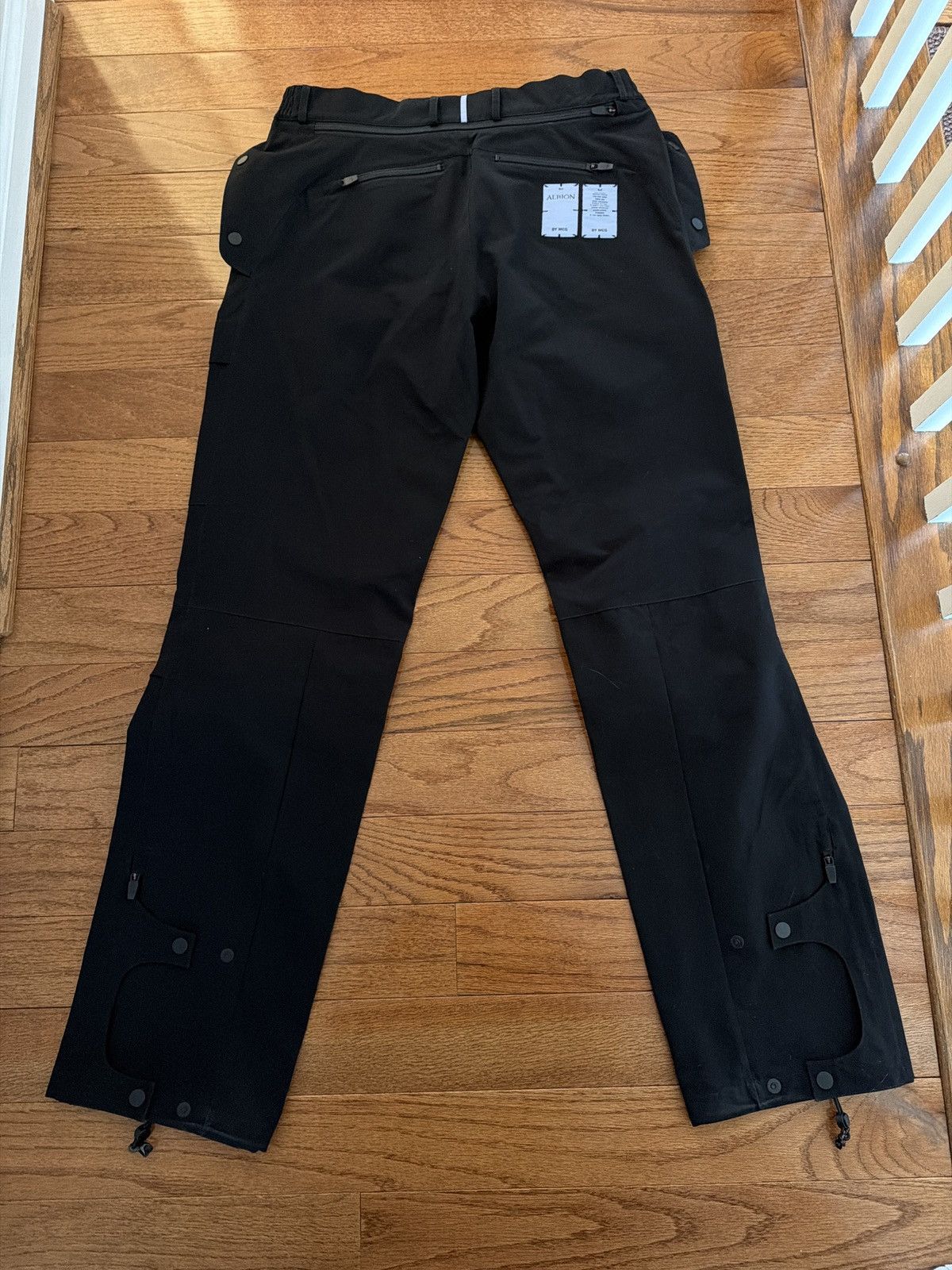 McQ Alexander McQueen Alexander McQueen MCQ Tech Trousers ‘Darkest Black’ Size US 32 / EU 48 - 2 Thumbnail