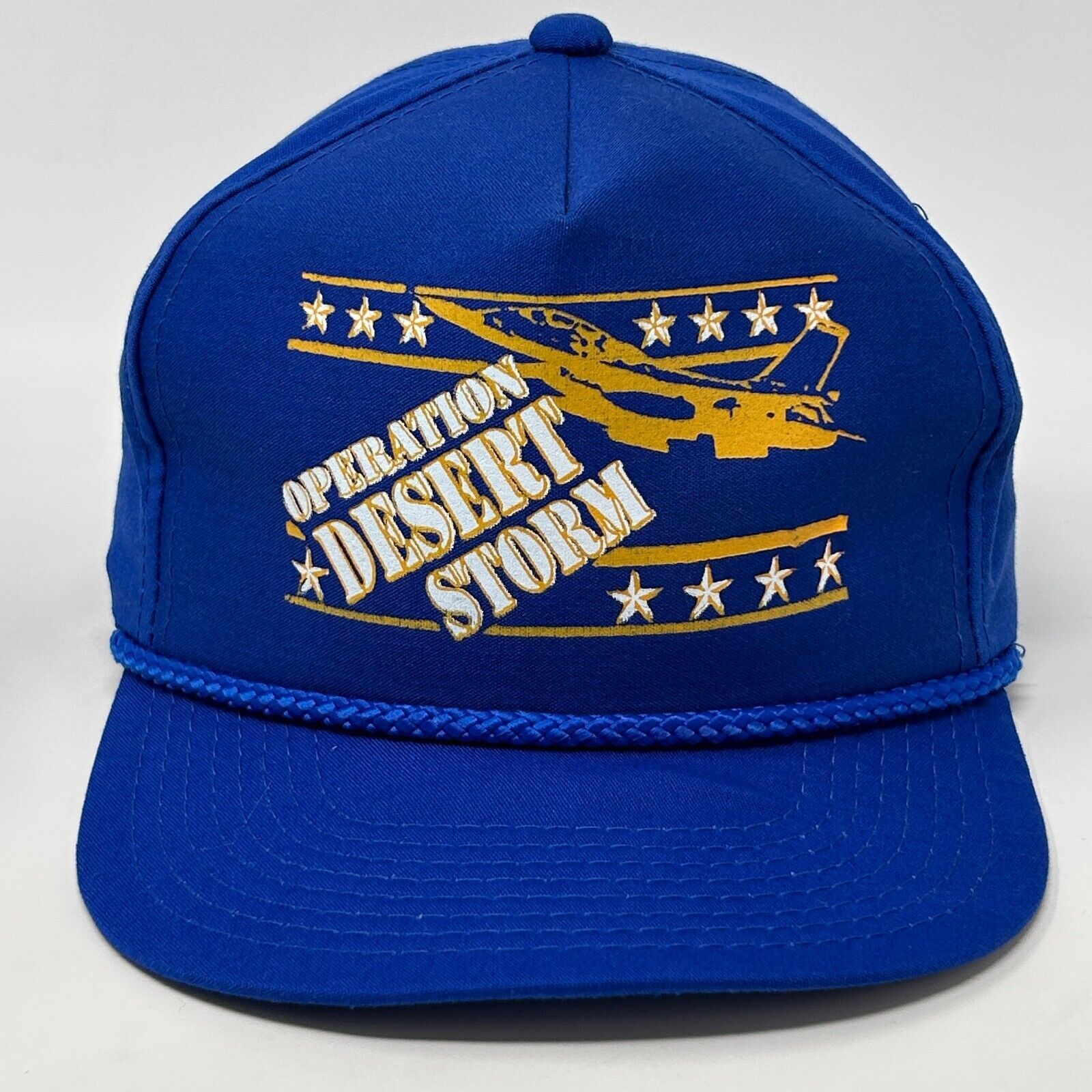 Vintage Vintage Operation Desert Storm Hat Baseball Cap War Blue Size ONE SIZE - 1 Thumbnail