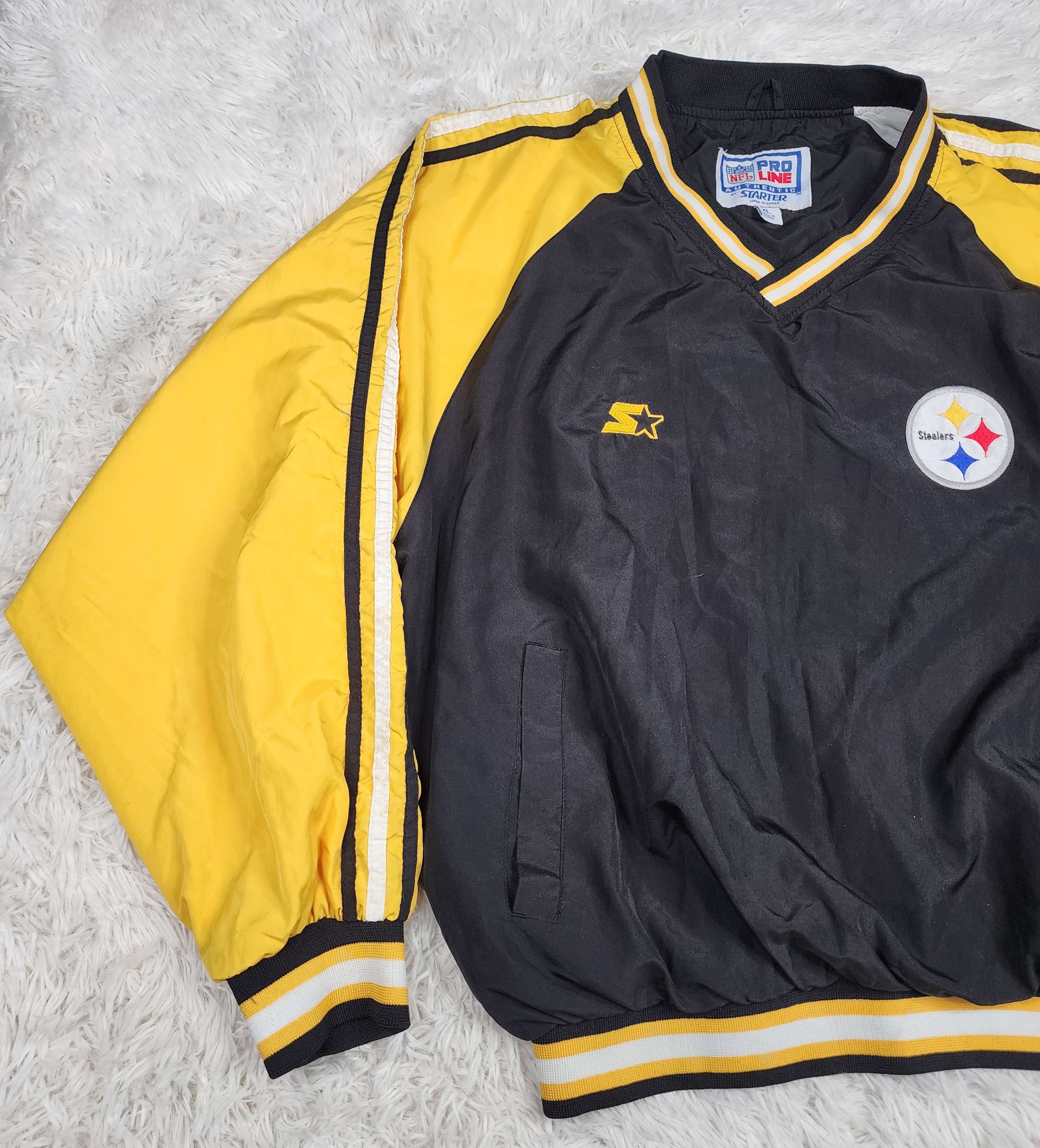 Starter Vintage Pittsburg steelers Starter windbreaker jacket Size US XL / EU 56 / 4 - 3 Thumbnail