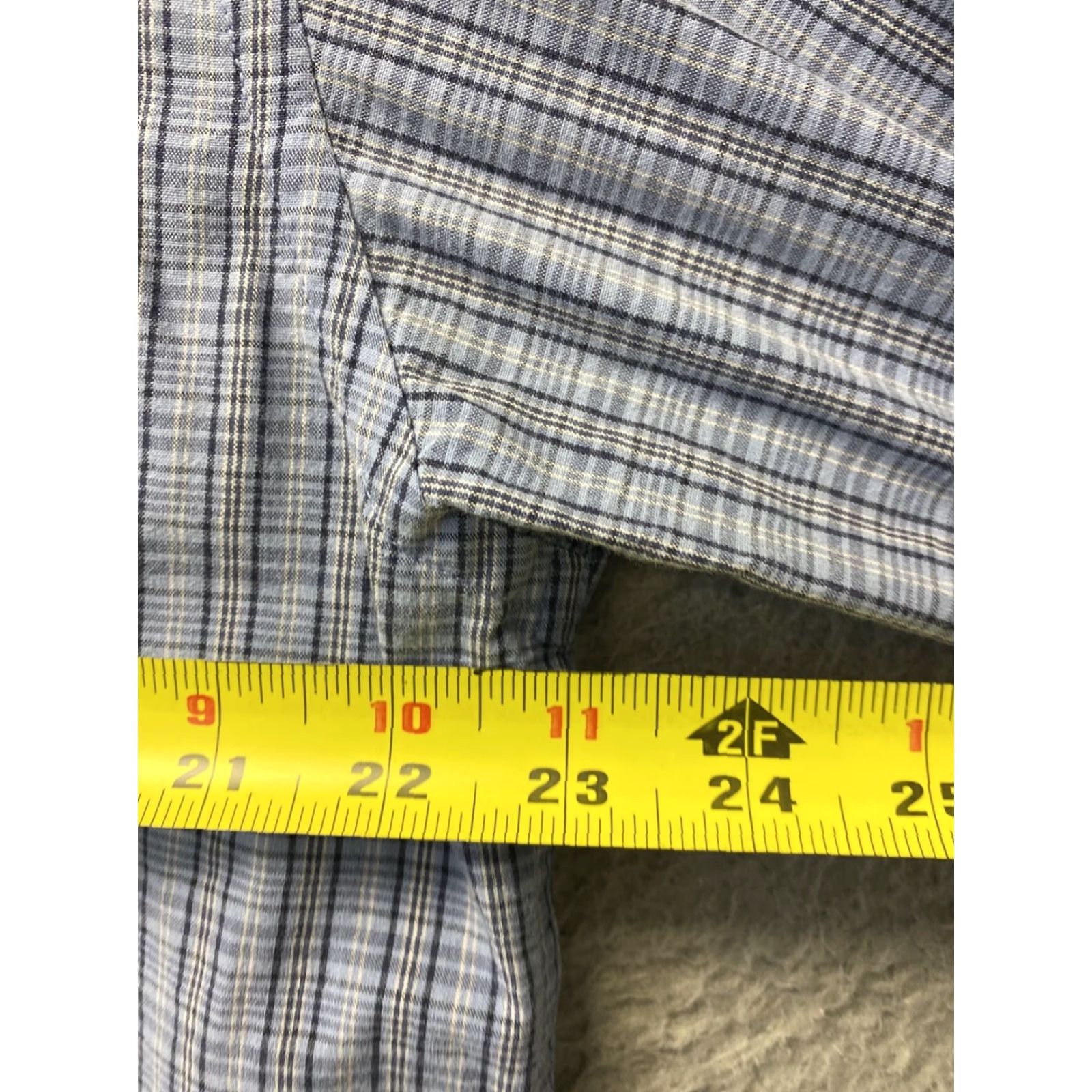 Gap Gap Shirt Mens Large L Heather Blue Gray Plaid Button-Up Multicolor 99-37 Mens Size US L / EU 52-54 / 3 - 4 Thumbnail