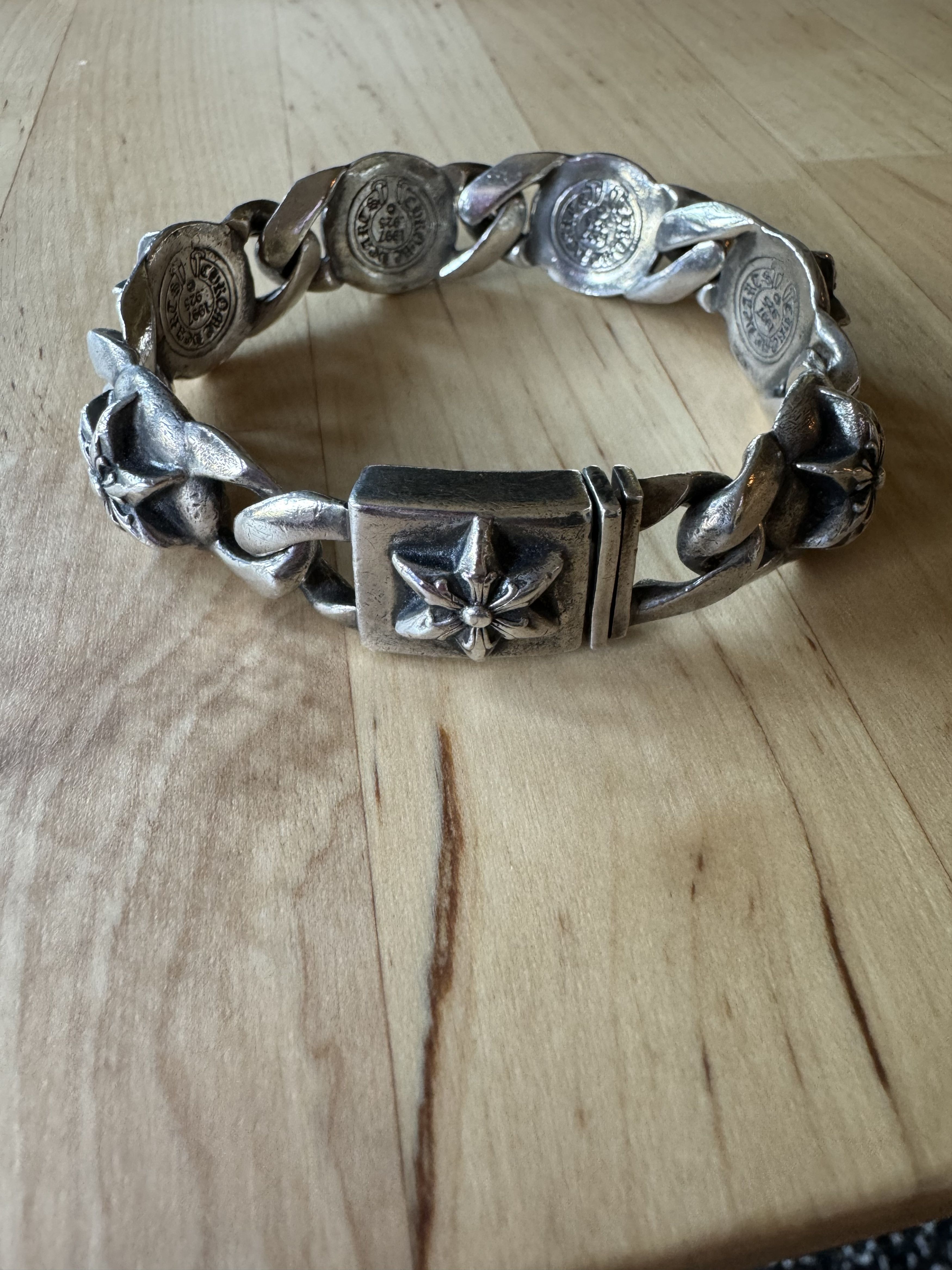 Chrome Hearts Chrome Hearts 6-Link Star Bracelet | Grailed