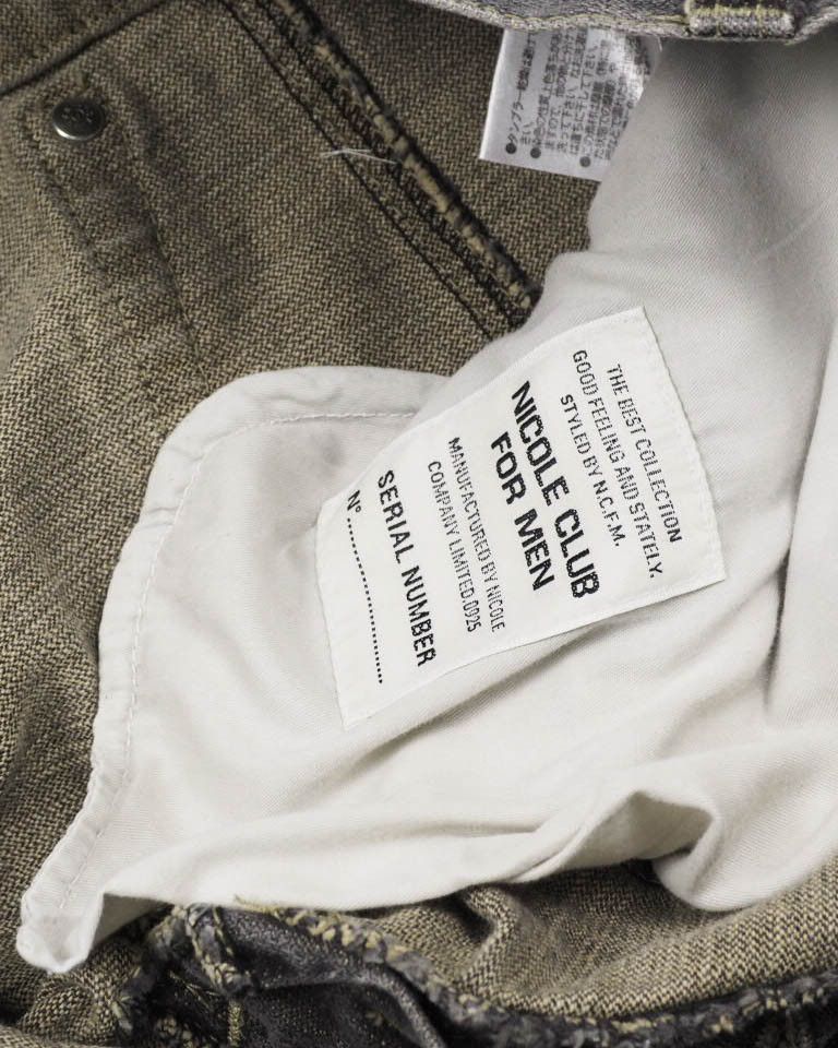 Japanese Brand × Nicole Club Nicole club denim pants Size US 33 - 8 Thumbnail