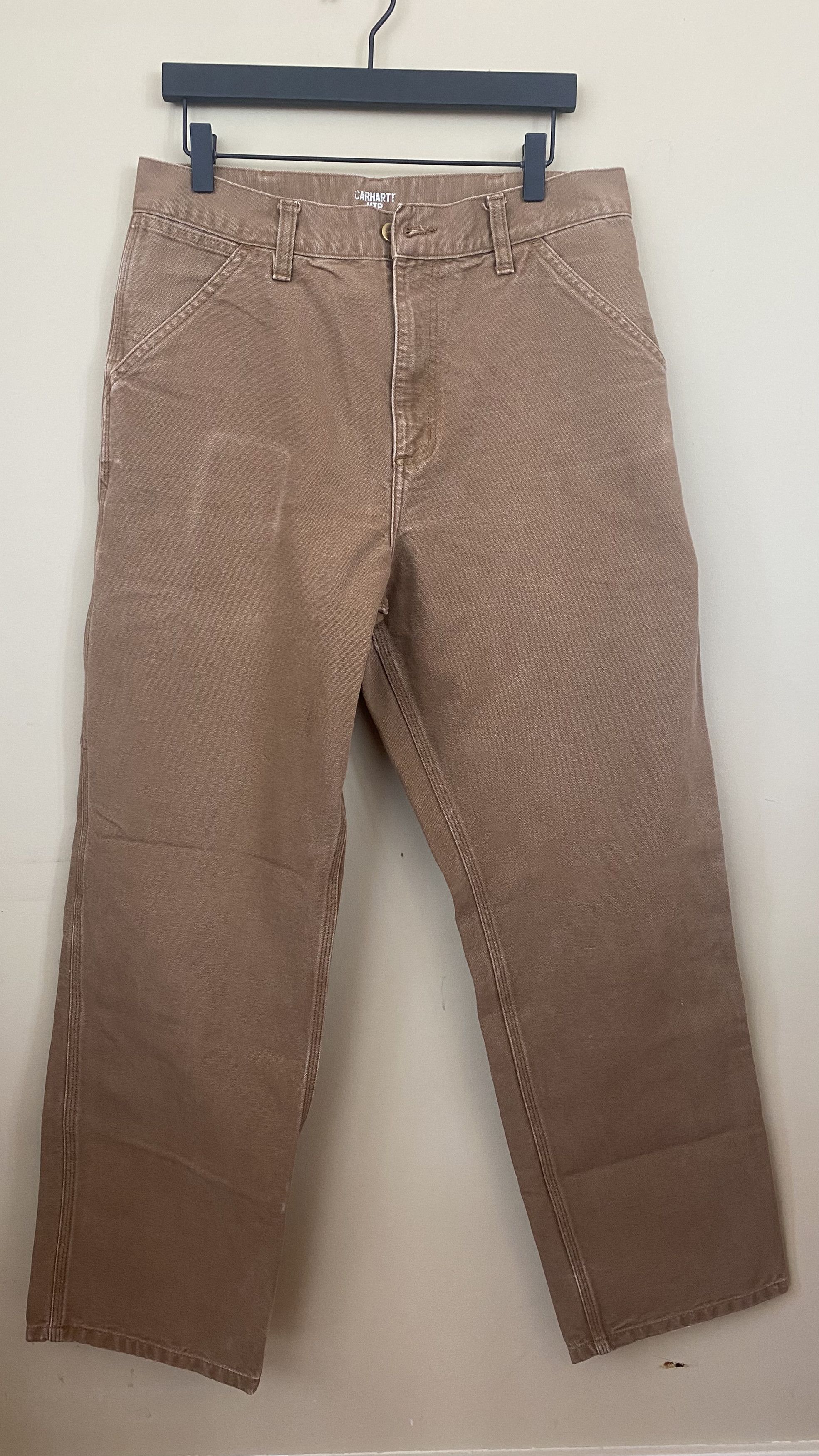 Carhartt Wip Carhartt Wip Single Knee Pant Brown Size US 30 / EU 46 - 1 Thumbnail