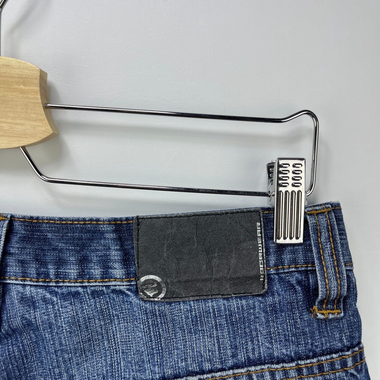 Rocawear × Vintage Vintage Y2K Rocawear Baggy Denim Jean Shorts 34 Hip Hop Size US 34 / EU 50 - 4 Thumbnail