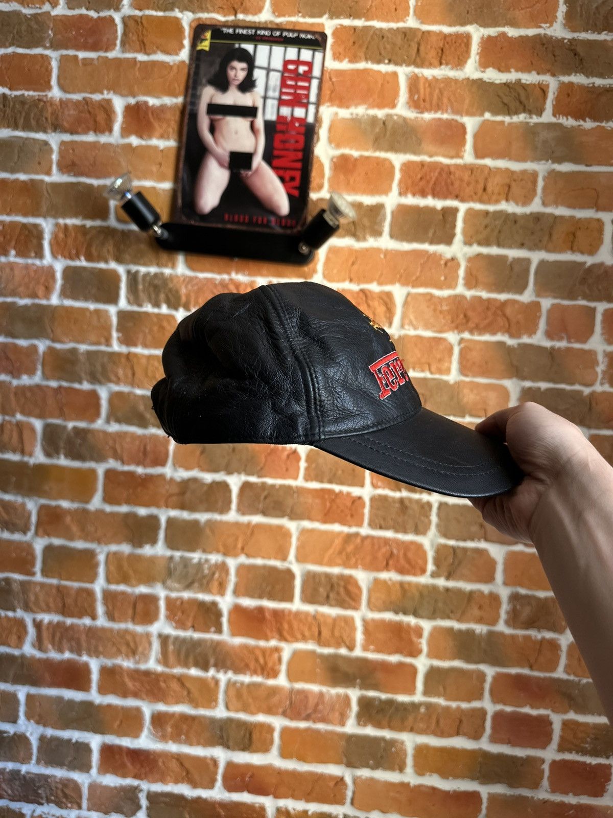 Ferrari Ferrari leather cap logo racing one size Size ONE SIZE - 5 Thumbnail