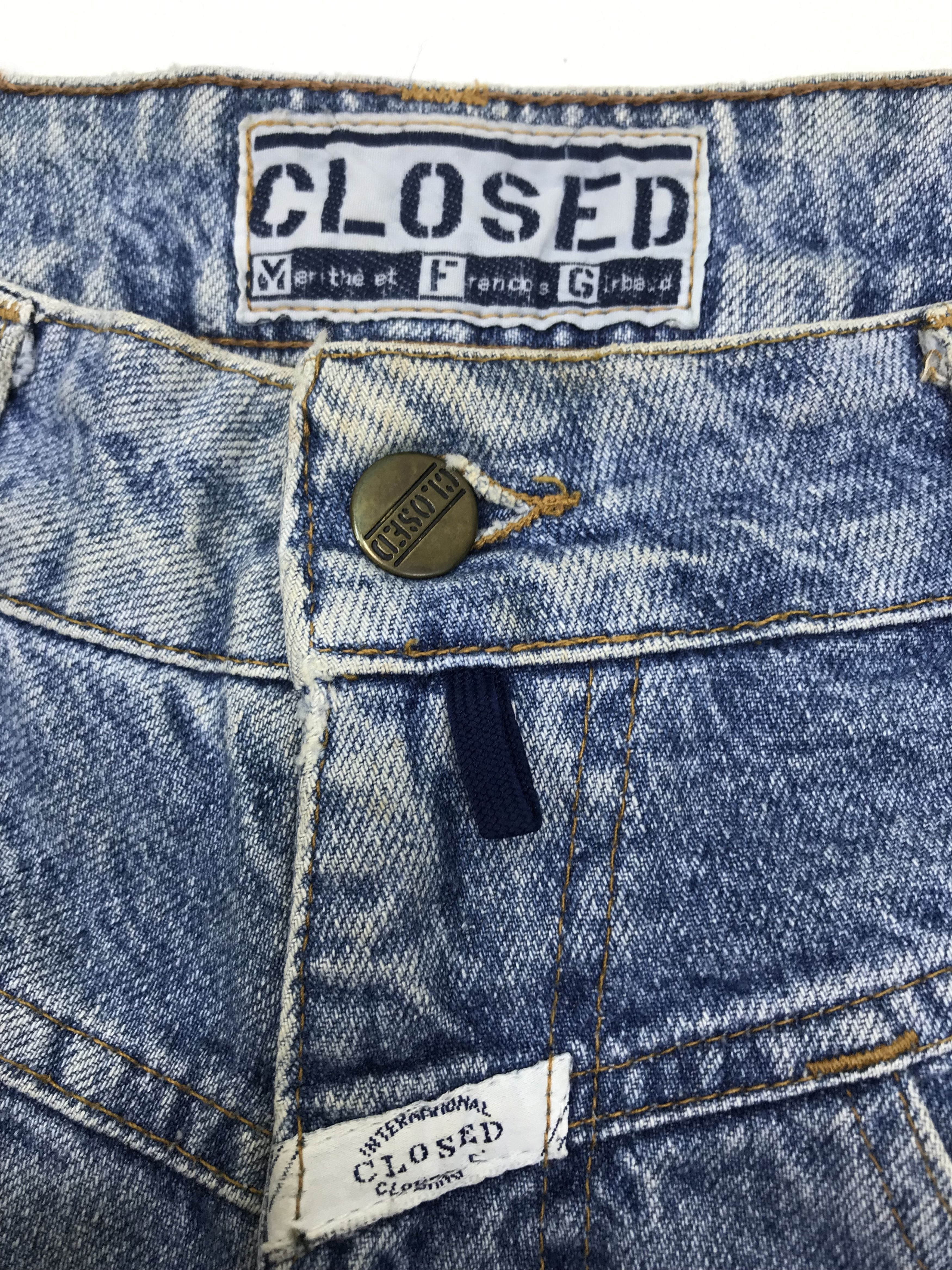 Marithe + Francois Girbaud Vintage Marithe Francois Girbaud Blue Wash Jeans Size US 30 / EU 46 - 9 Thumbnail