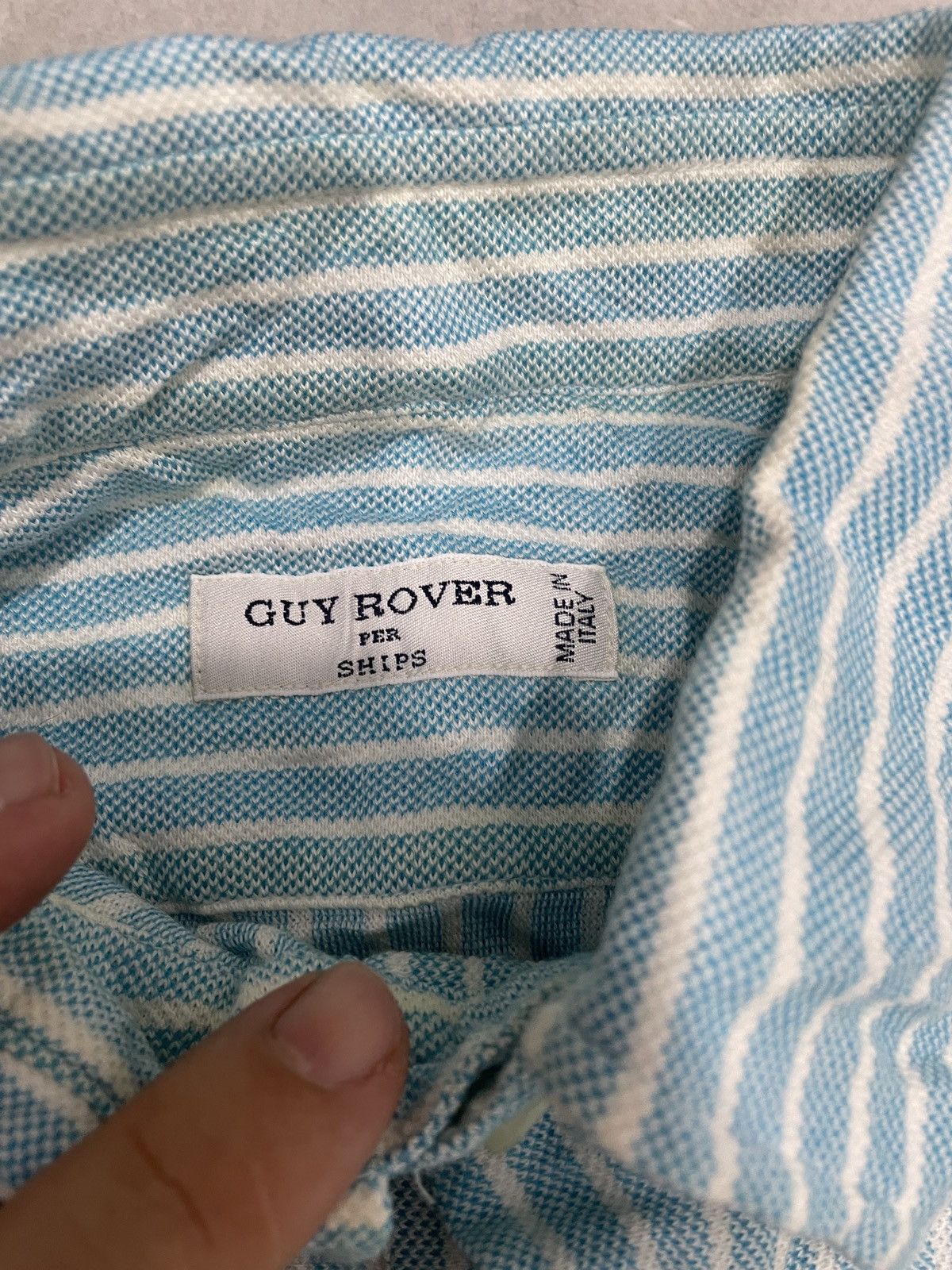 Guy Rover VINTAGE GUY TOVER PER SHIPS MADE IN ITALY POLO TEE Size US M / EU 48-50 / 2 - 3 Thumbnail