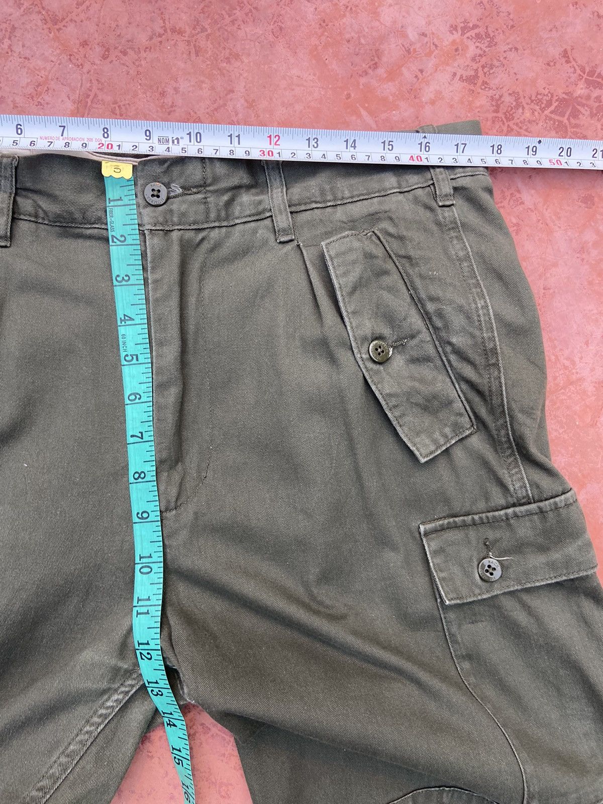 Japanese Brand Back Number military cargo pants parachute Size US 34 / EU 50 - 11 Thumbnail