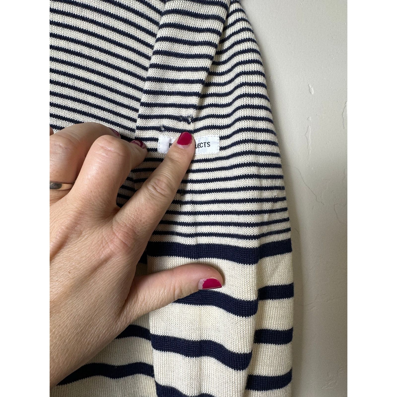 Norse Projects Norse Projects Striped Merino Italian Wool Sweater Large Size L / US 10 / IT 46 - 5 Thumbnail