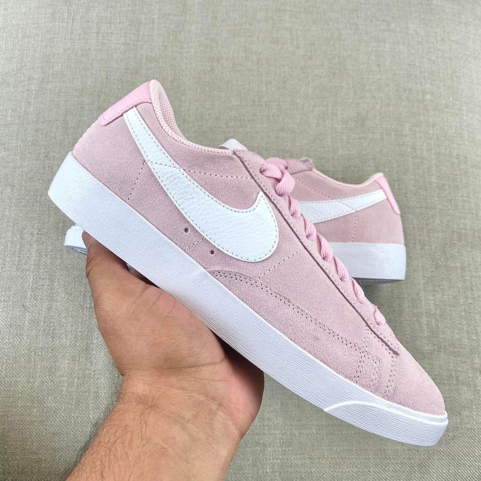 Nike 💕 2019 Nike Blazer Low SD “Pink Foam” 7W Size US 7 / IT 37 - 1 Thumbnail