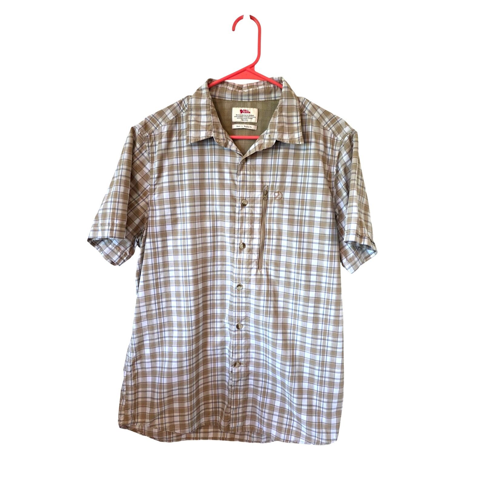 Fjallraven Fjallraven Absiko Hike Shirt Plaid Short Sleeve Shirt Large Size US L / EU 52-54 / 3 - 1 Thumbnail