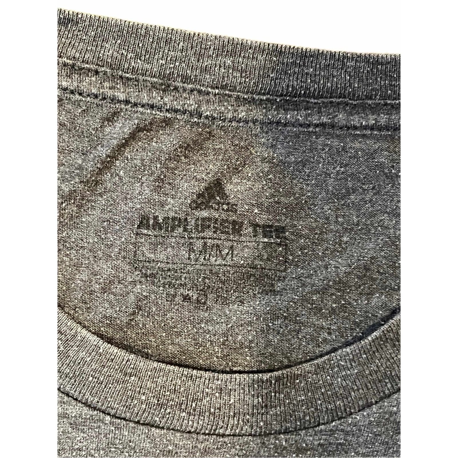 Adidas Adidas Charcoal Gray Amplifier Tee Men's M Size US M / EU 48-50 / 2 - 3 Thumbnail
