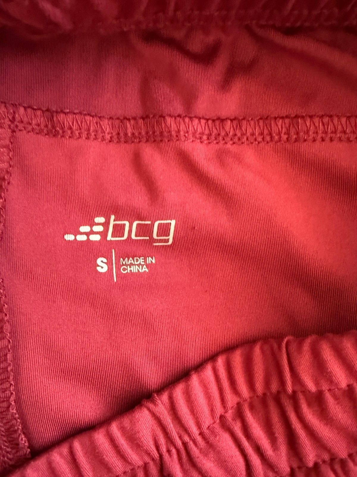 Other Bcg Men’s Size Small Maroon Athletic Shorts Size US 28 / EU 44 - 3 Thumbnail