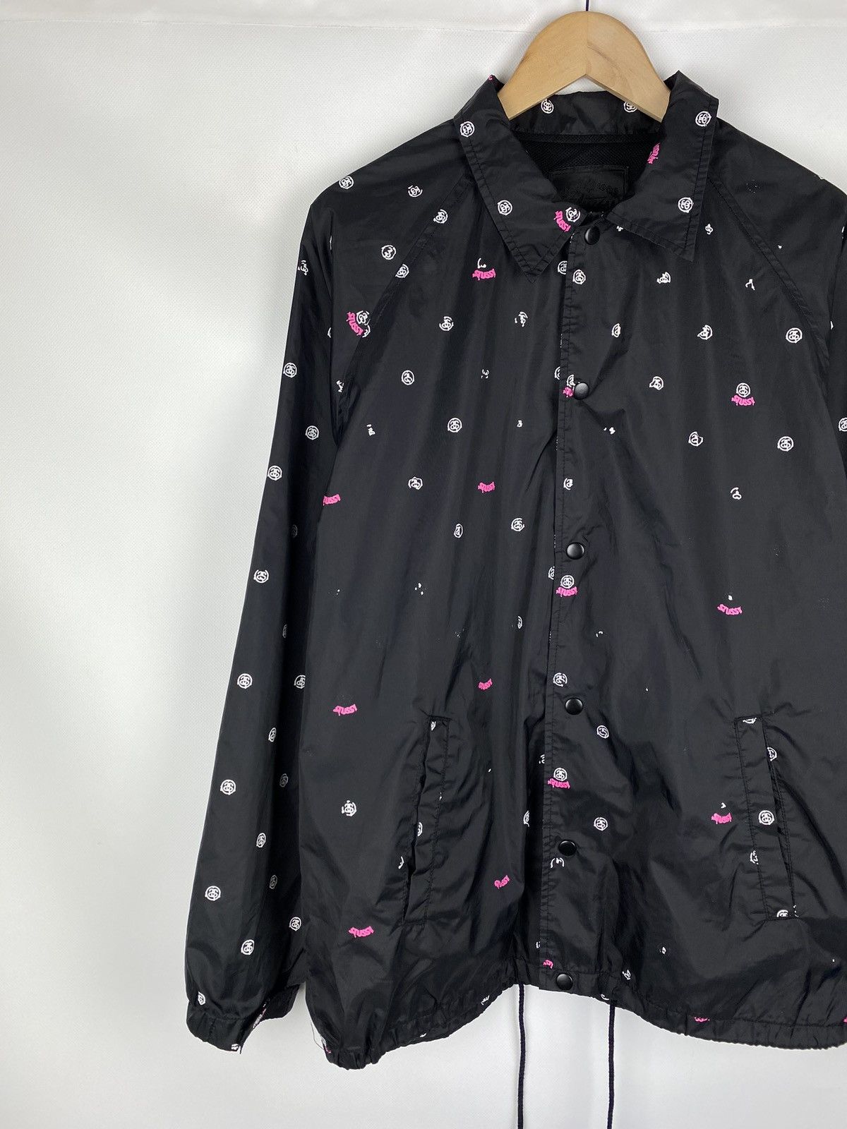 Stussy Stussy vintage multilogo coach jacket Size US L / EU 52-54 / 3 - 2 Thumbnail