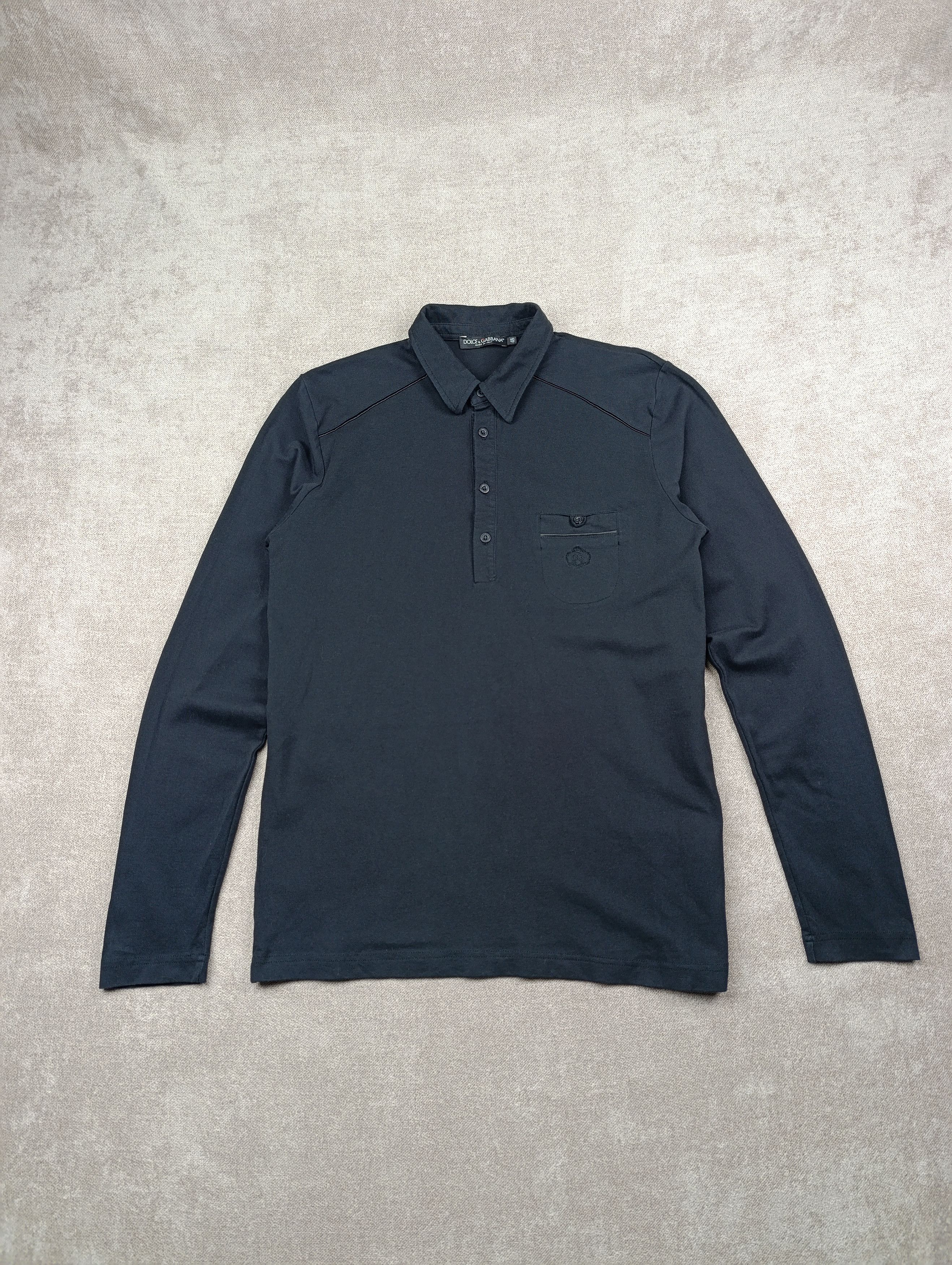 Dolce & Gabbana DOLCE GABBANA MENS COTTON LONGSLEEVE Size US M / EU 48-50 / 2 - 1 Thumbnail