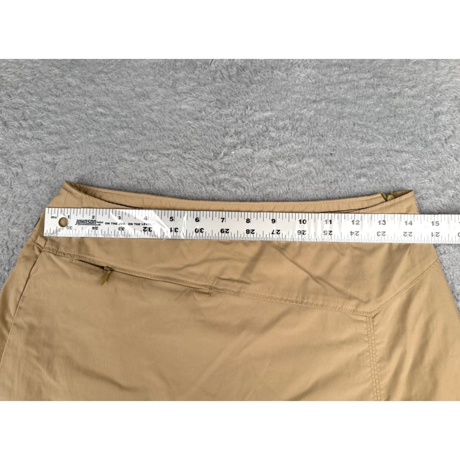 Patagonia Patagonia Beig e Skort Women 6 Nylon Shell Hiking Activewear Casual 28x17.5 Pocket Adjustable? Size 28" / US 6 / IT 42 - 6 Thumbnail
